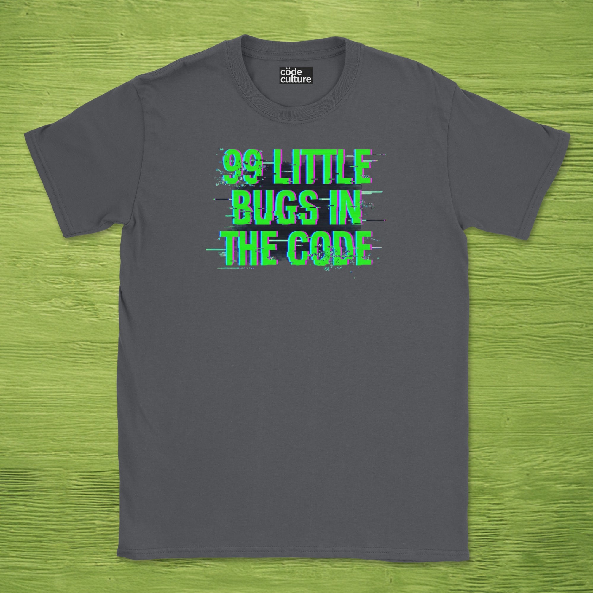 99 little bugs in code shirt