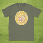 Code Culture it's a feature shirt funny programmer T-Shirt in Military Green — Code Culture developer clothing