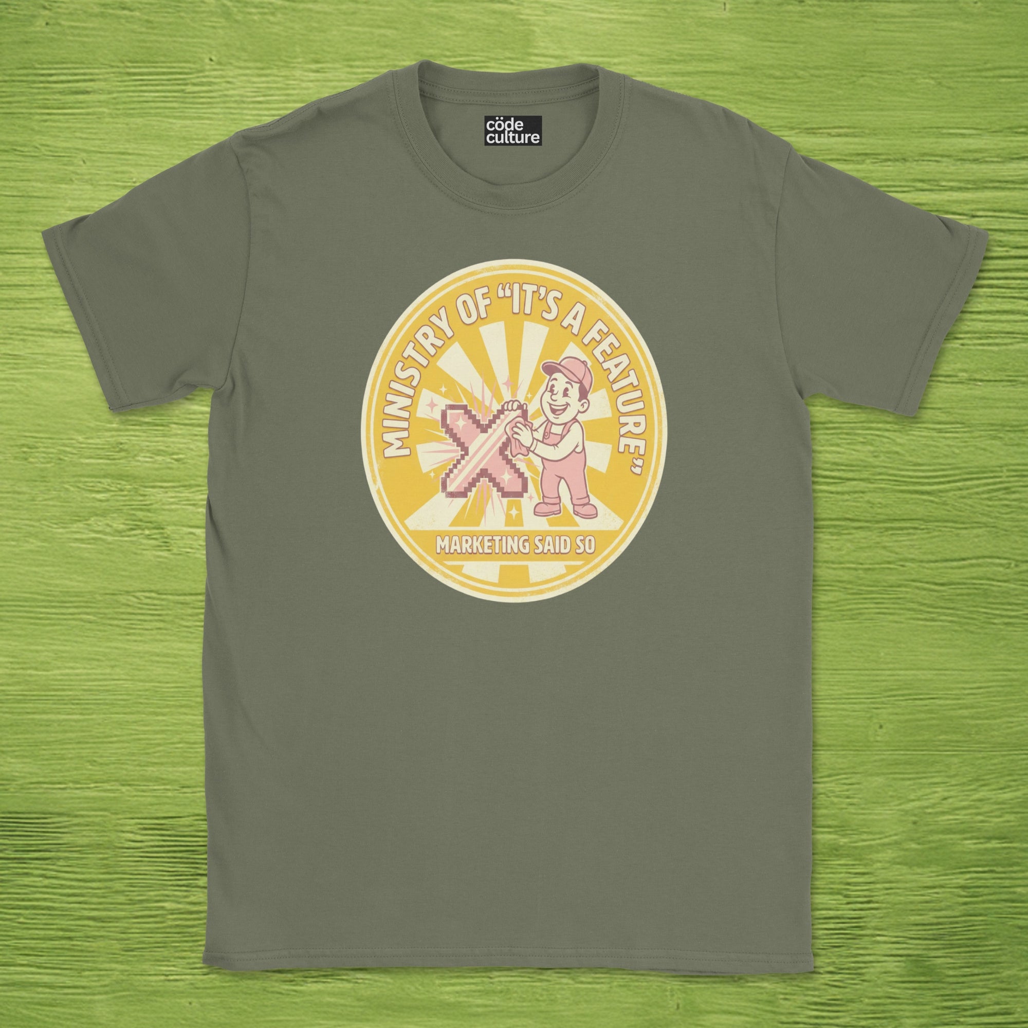 it's a feature shirt