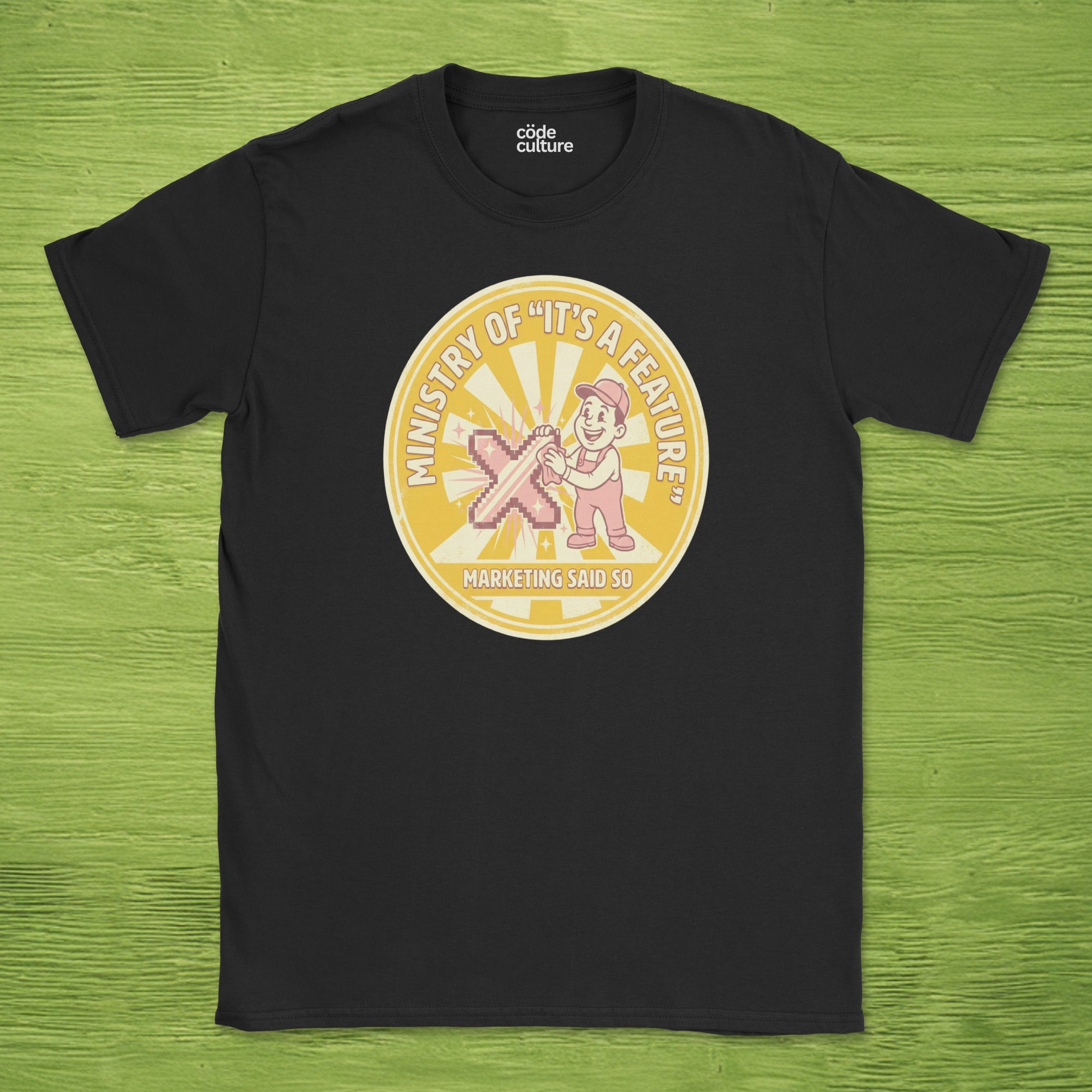 it's a feature shirt