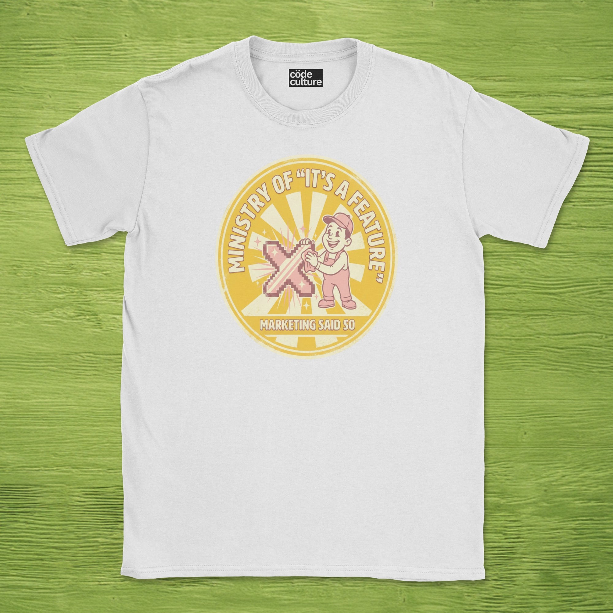 it's a feature shirt