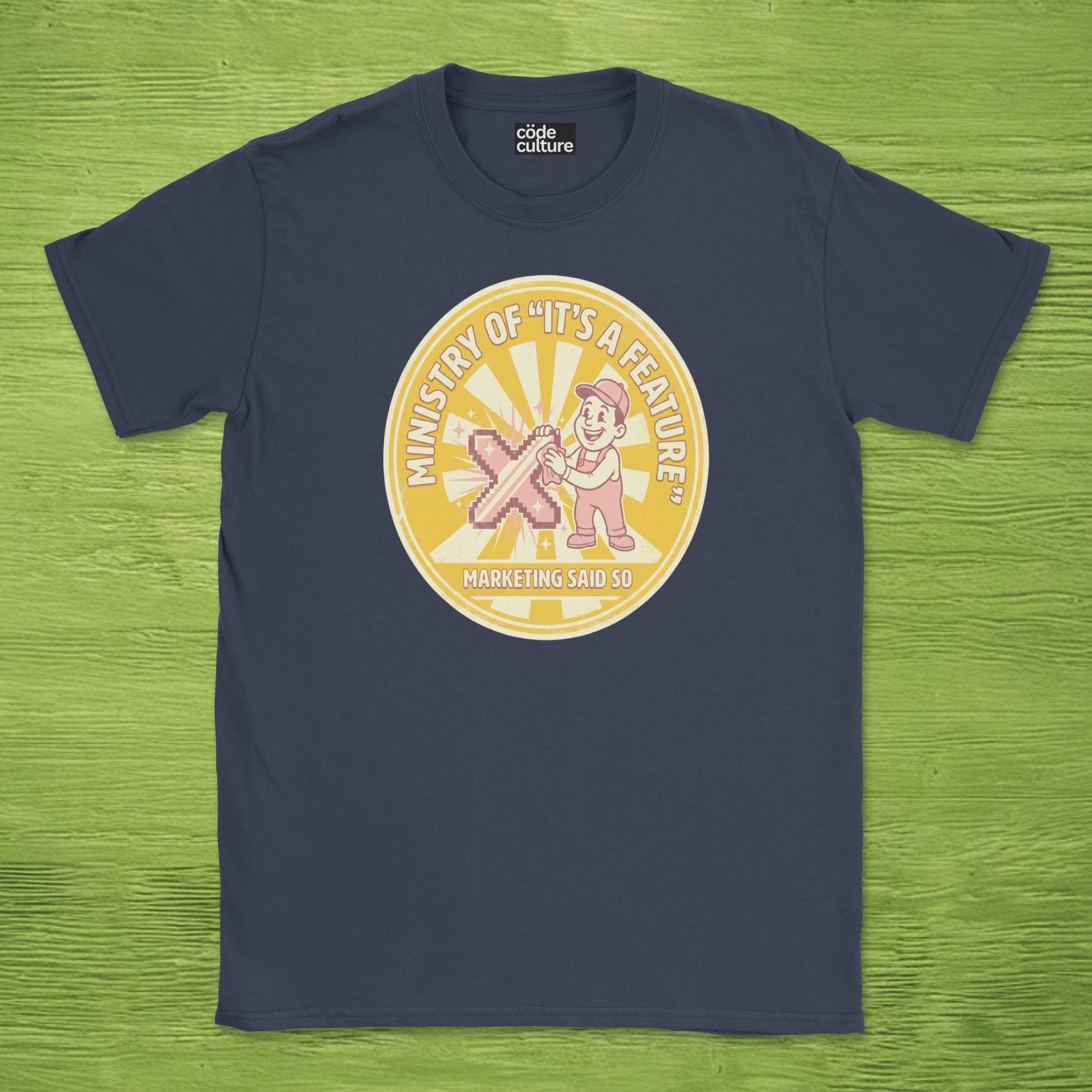 it's a feature shirt