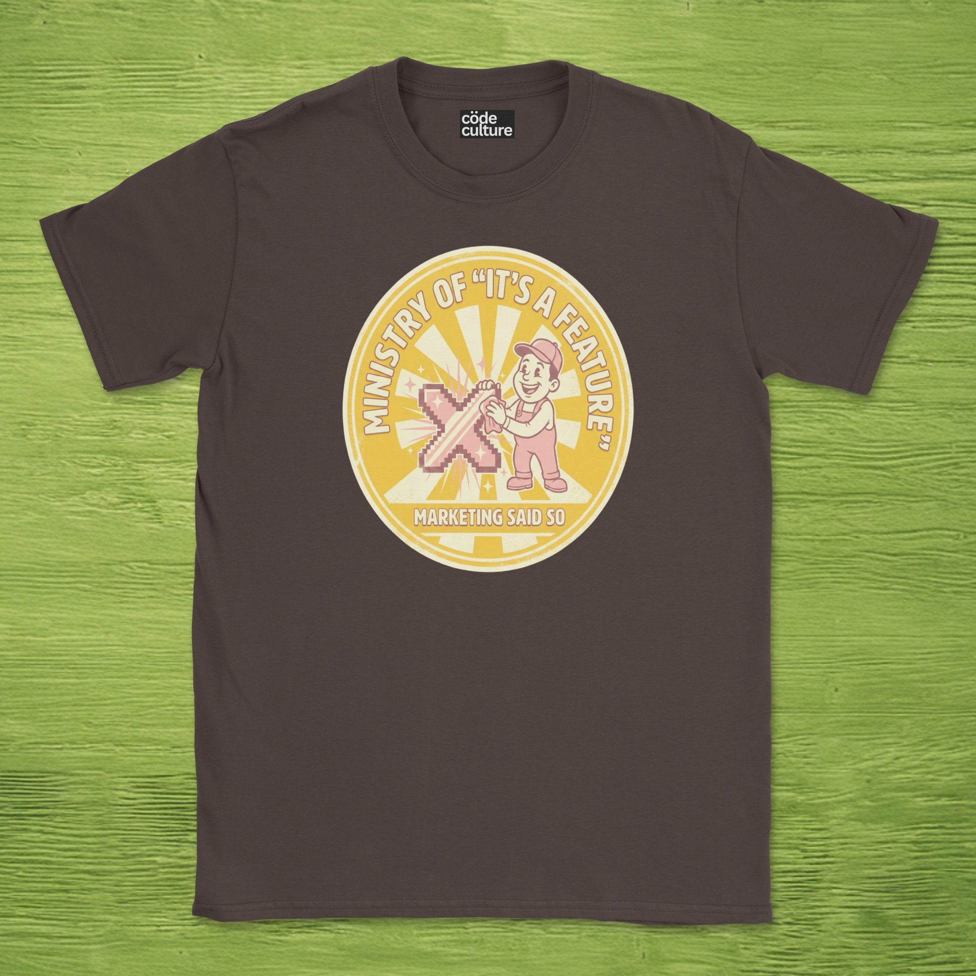 it's a feature shirt