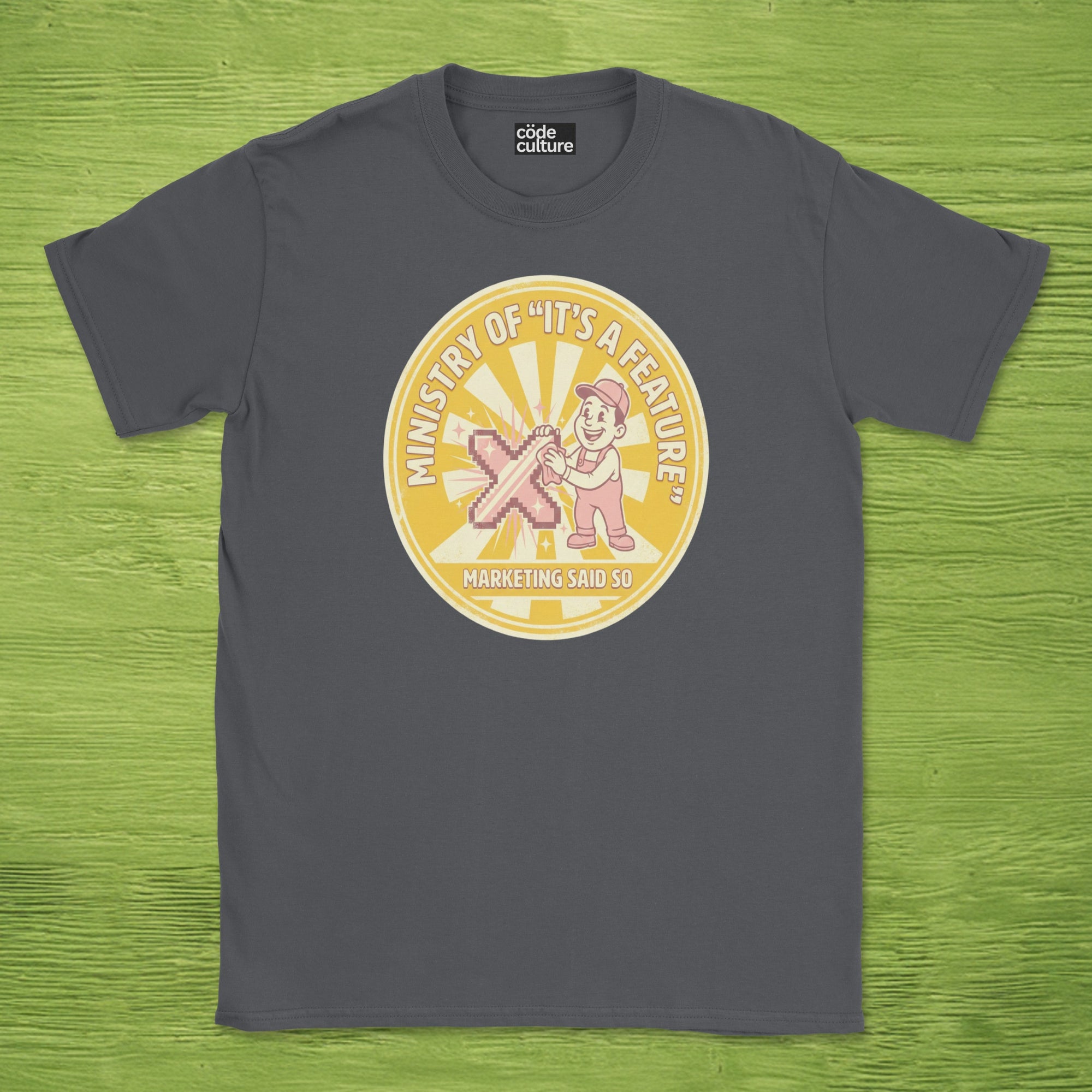 it's a feature shirt