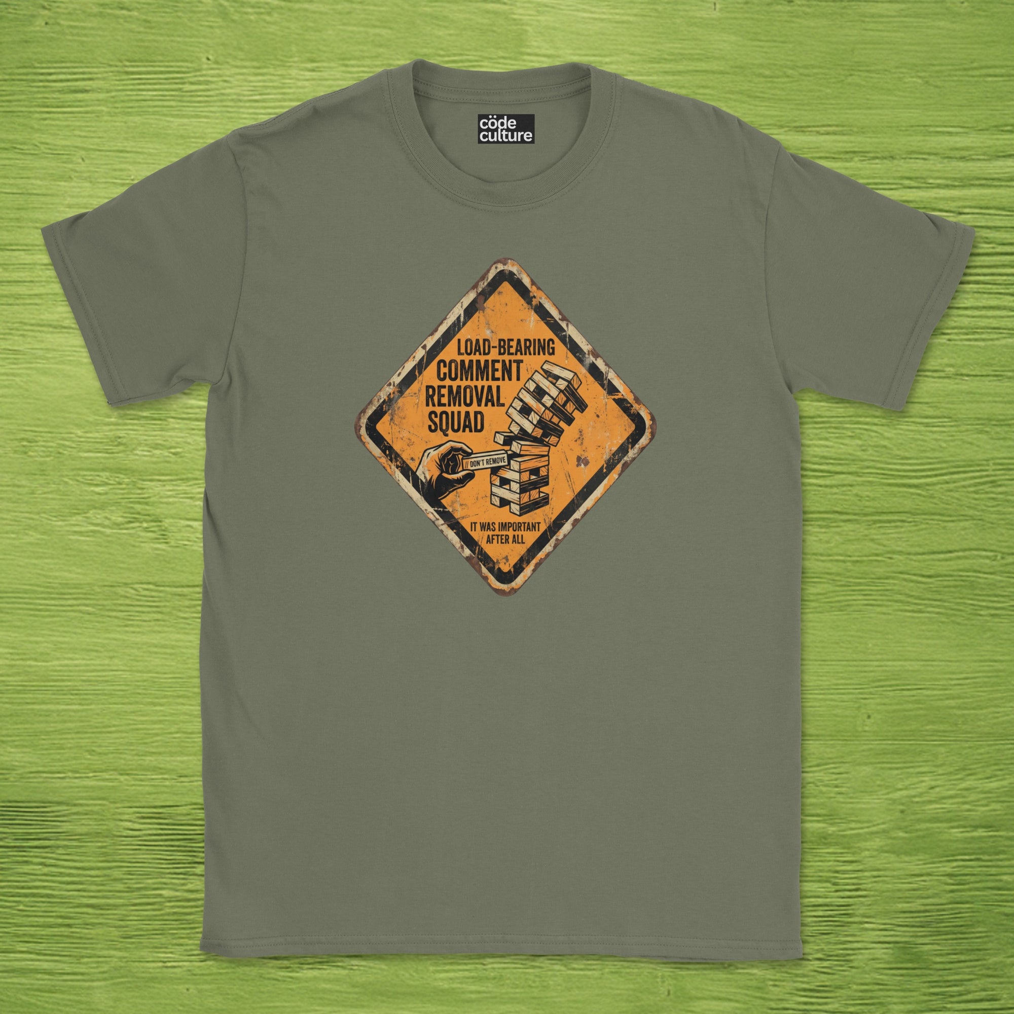 comment removal squad shirt