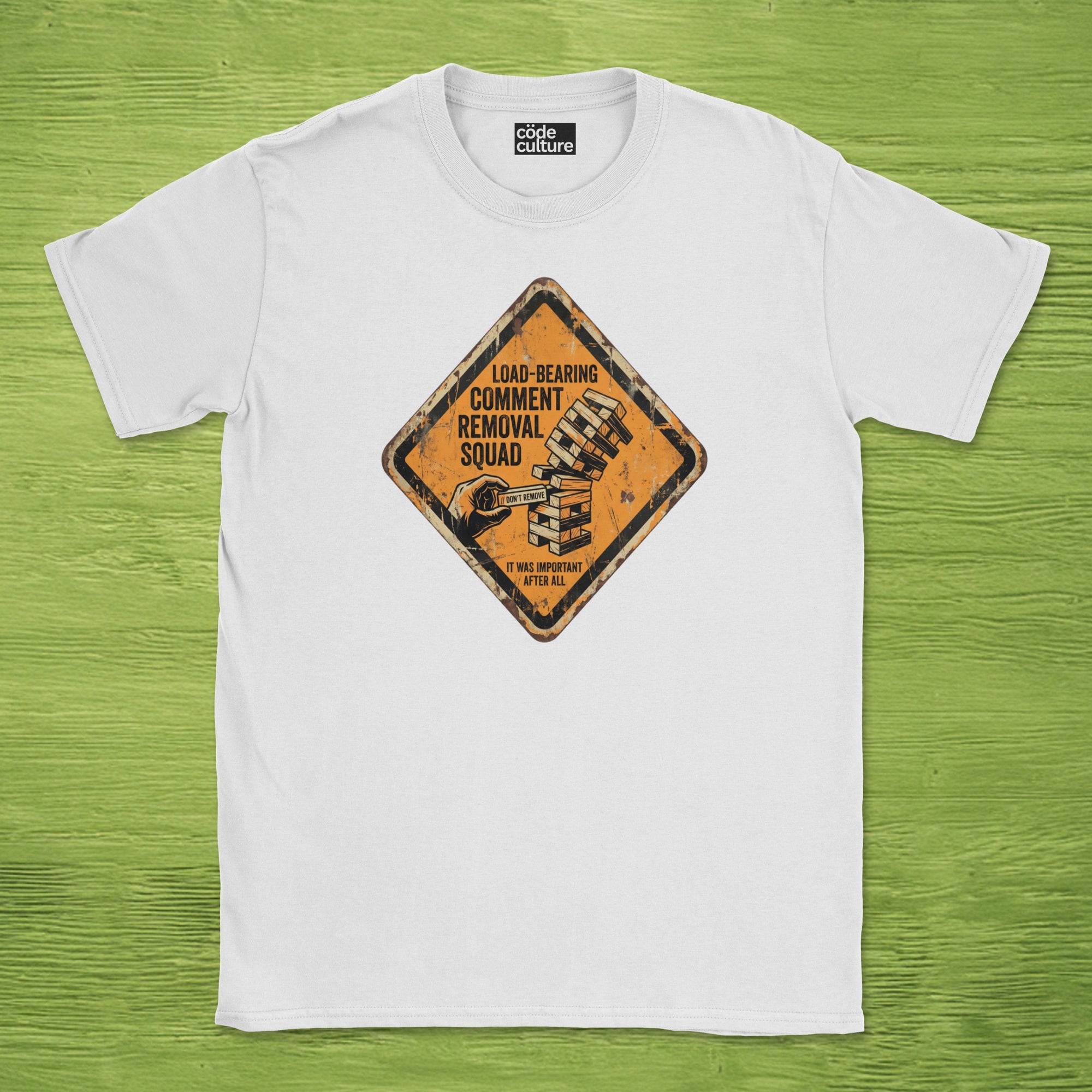 comment removal squad shirt