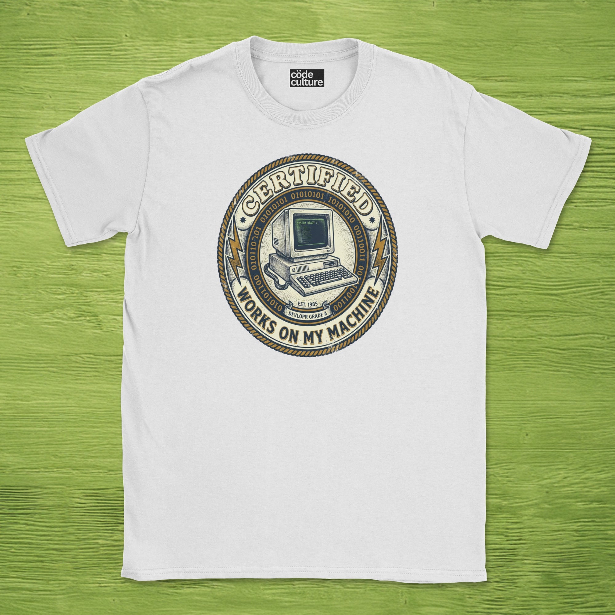 work on my machine shirt