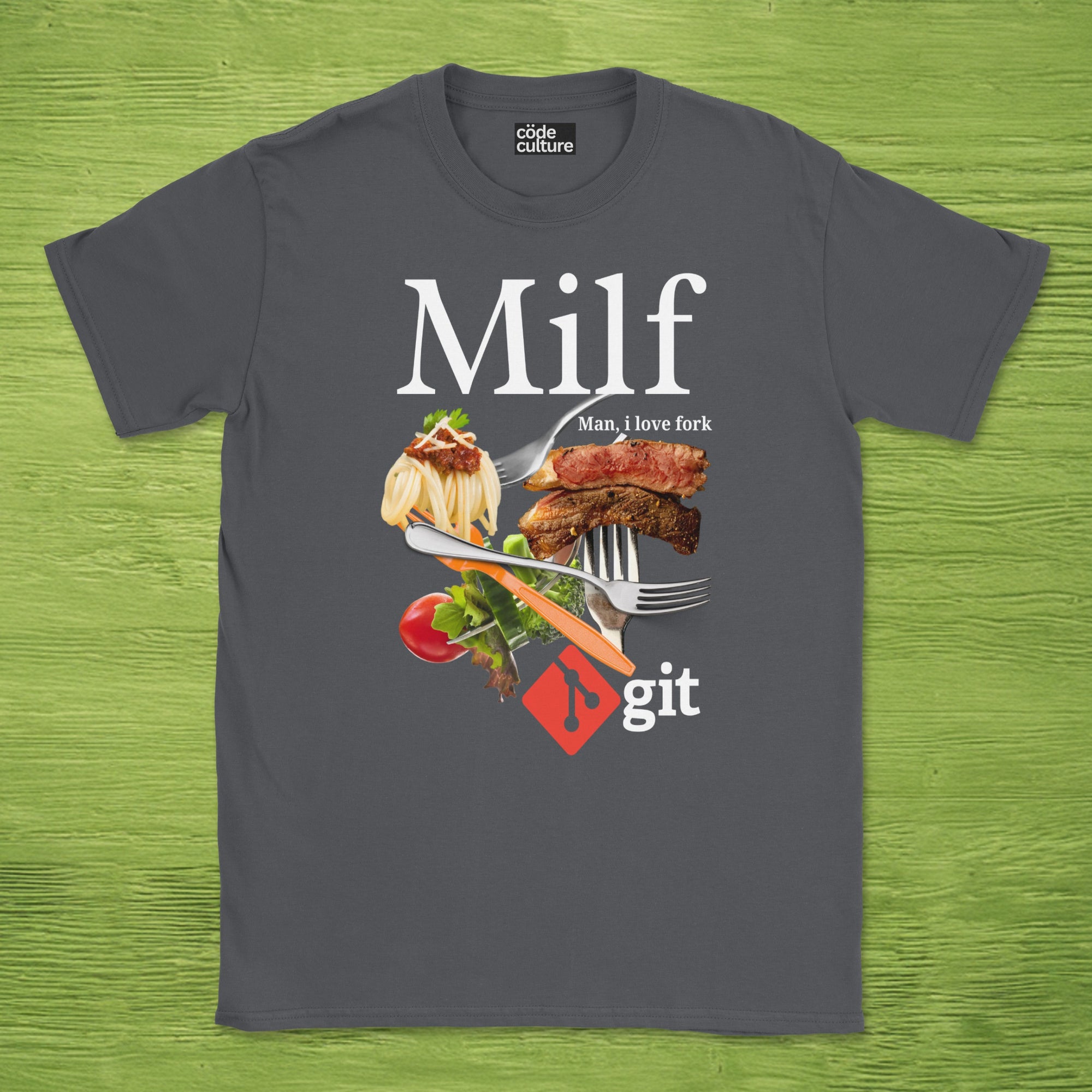 man i love fork git shirt