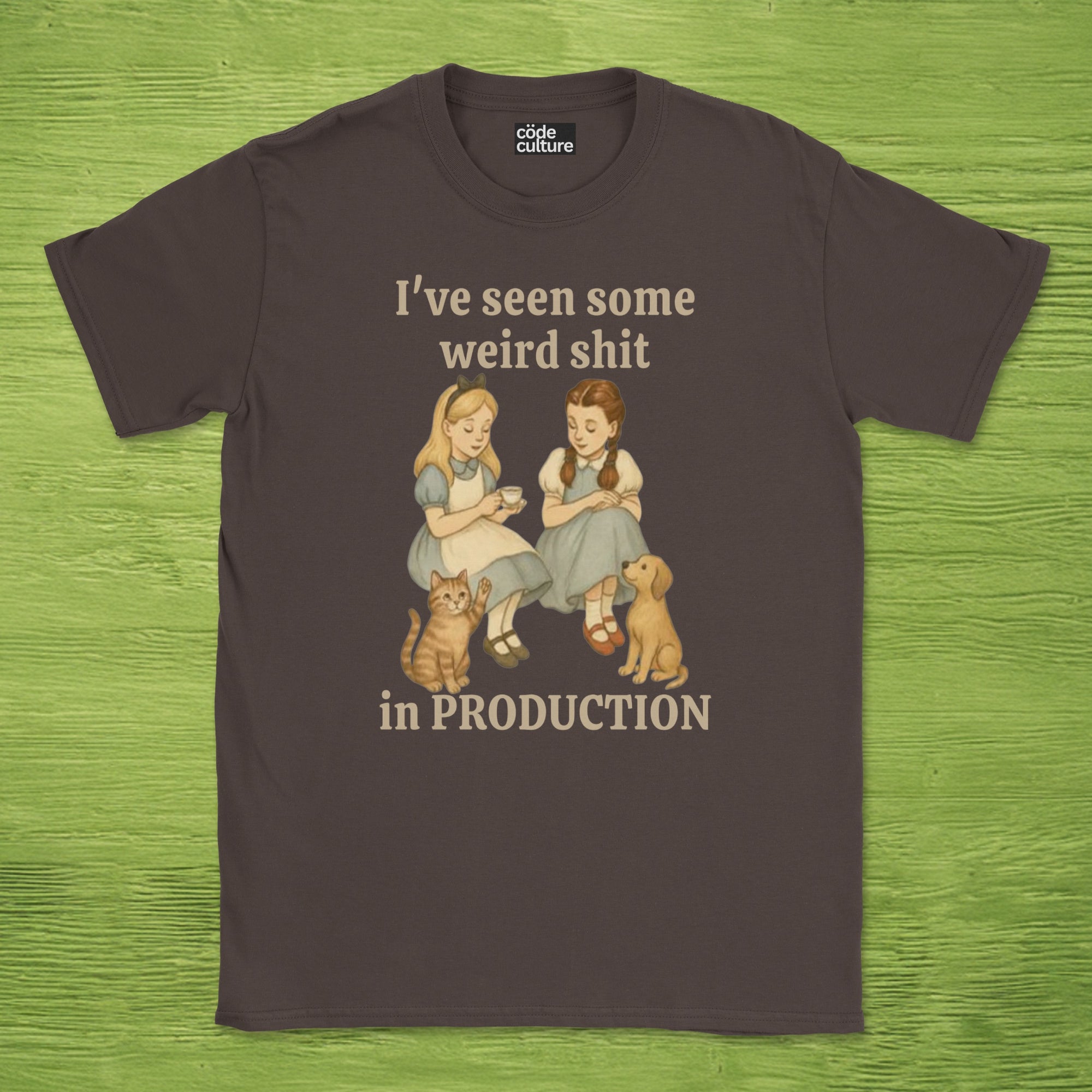 weird shit in production shirt