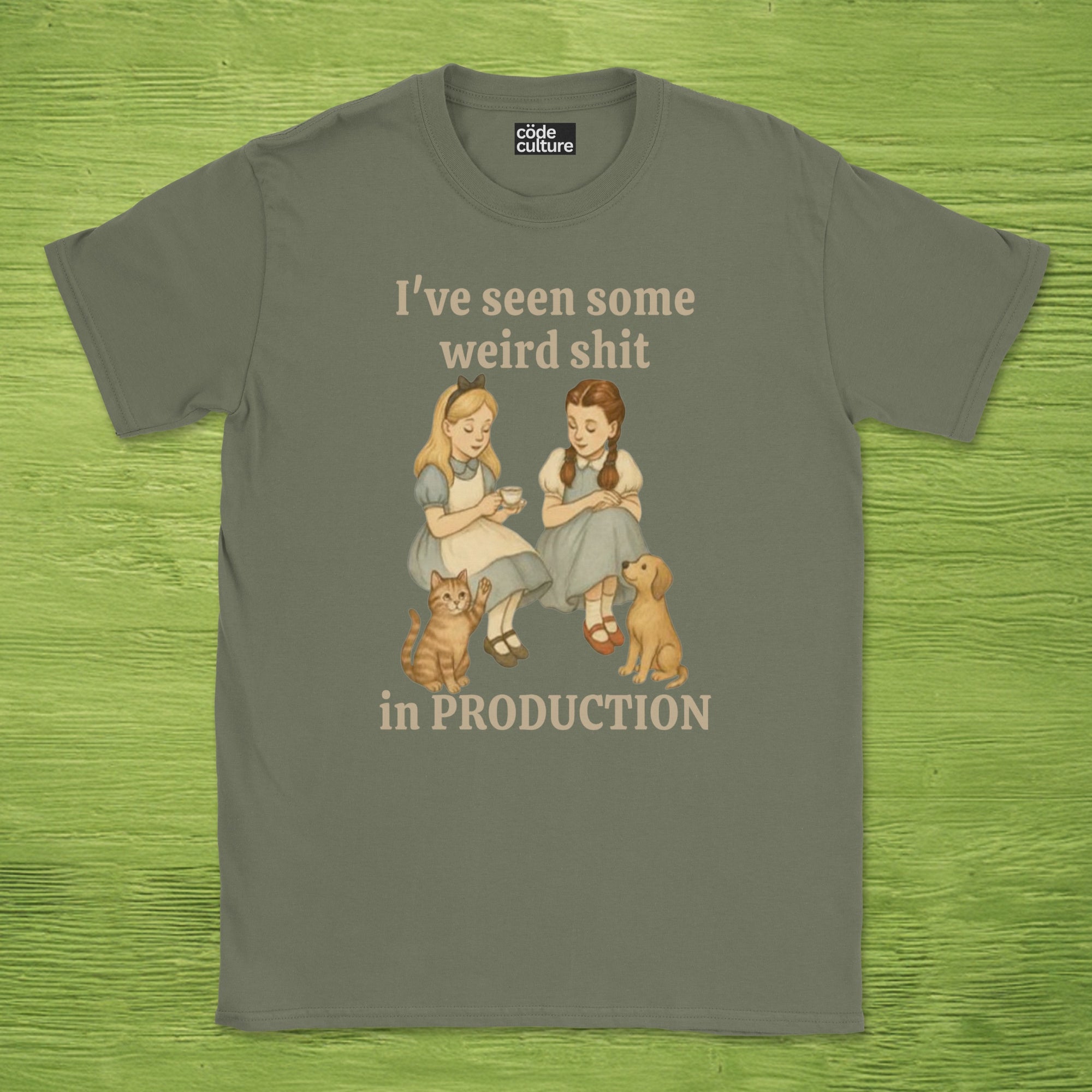 weird shit in production shirt