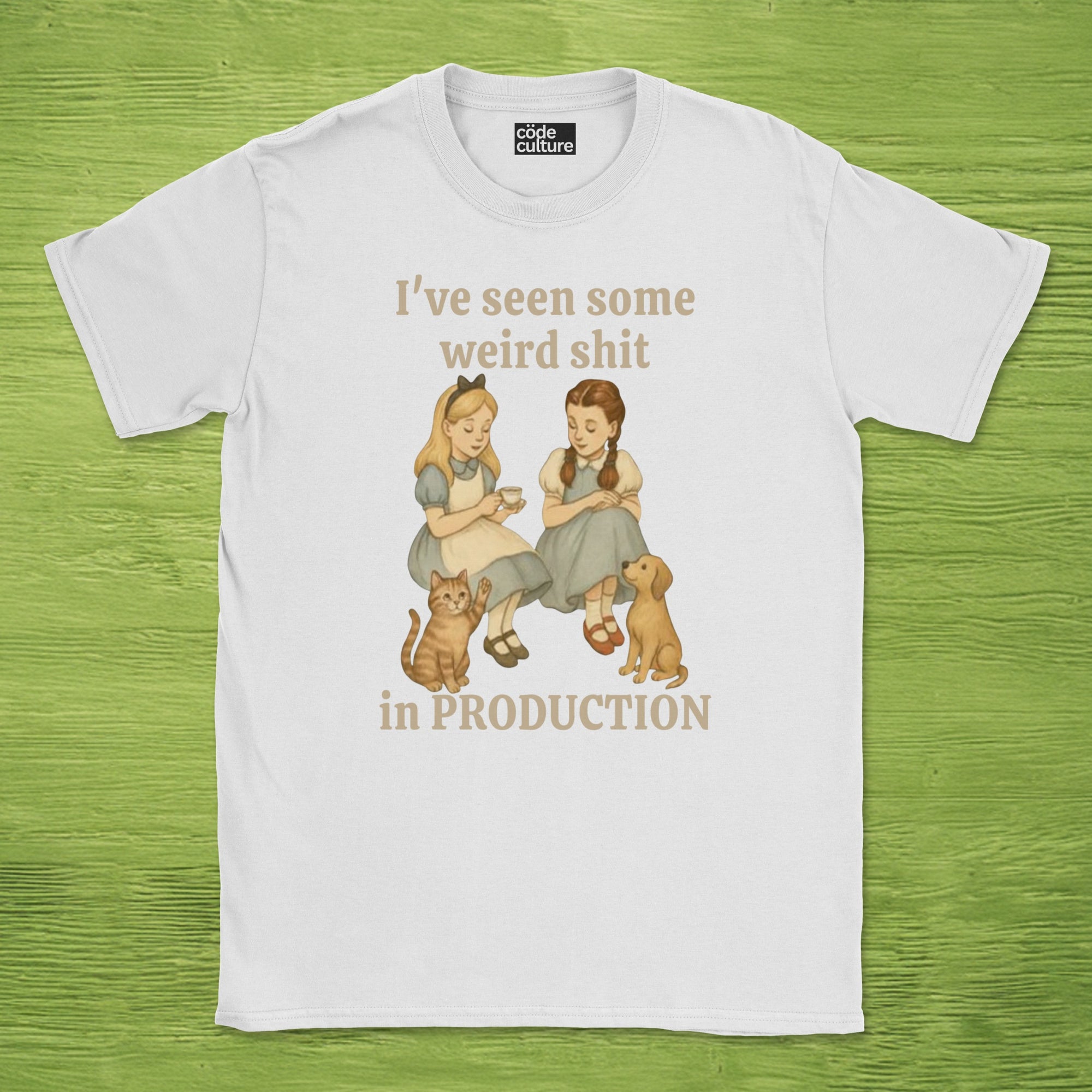 weird shit in production shirt