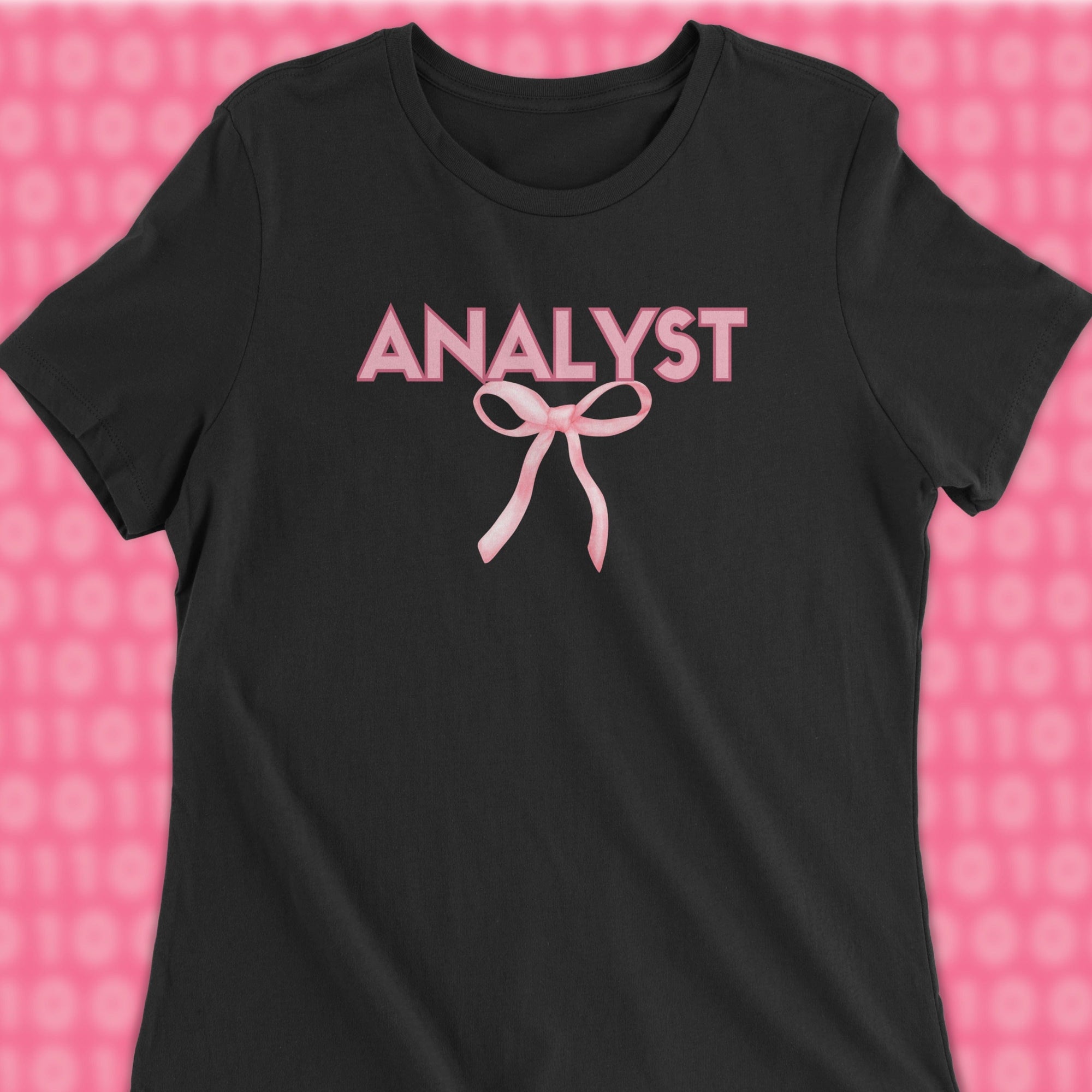 analyst ribbon woman shirt