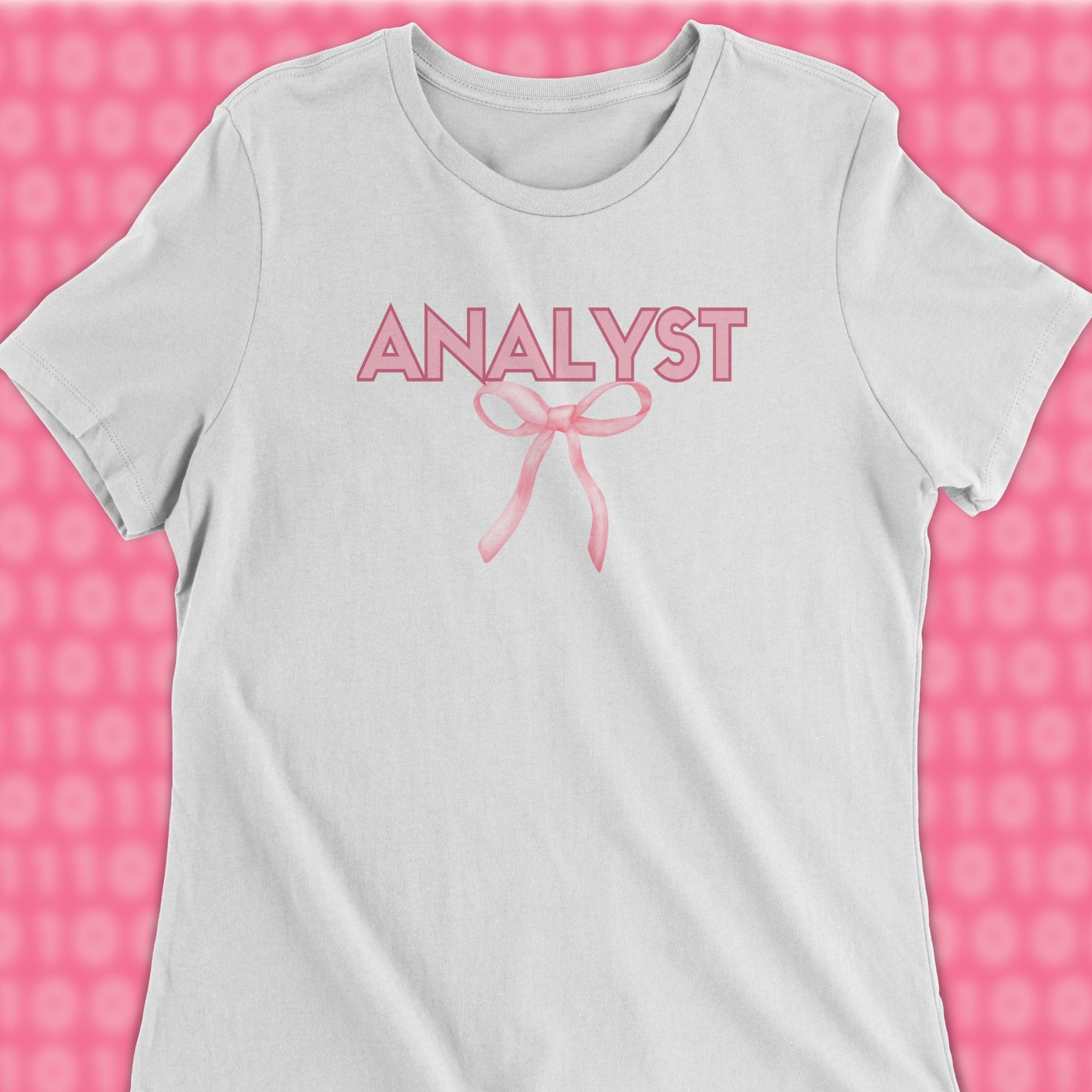 analyst ribbon woman shirt
