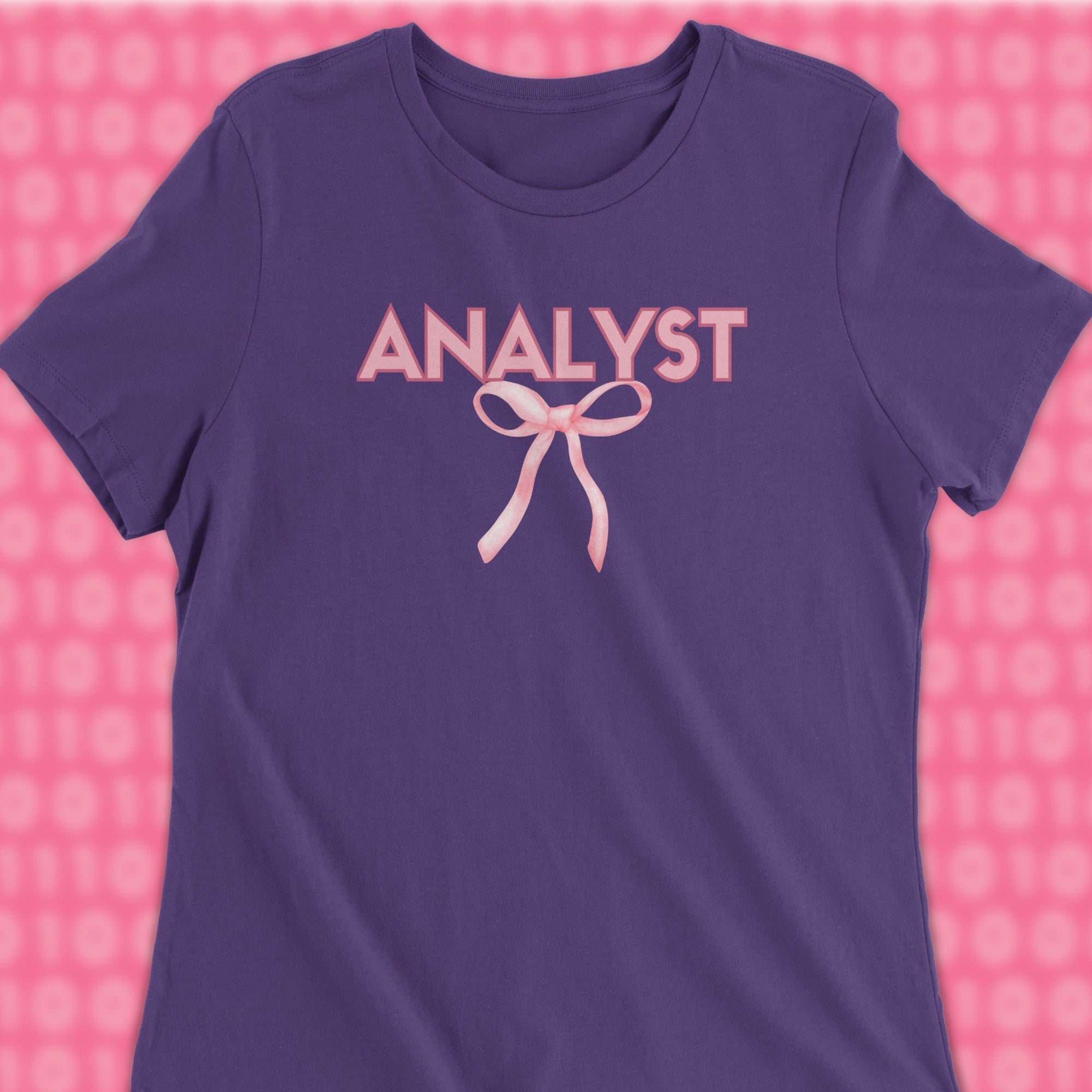 analyst ribbon woman shirt