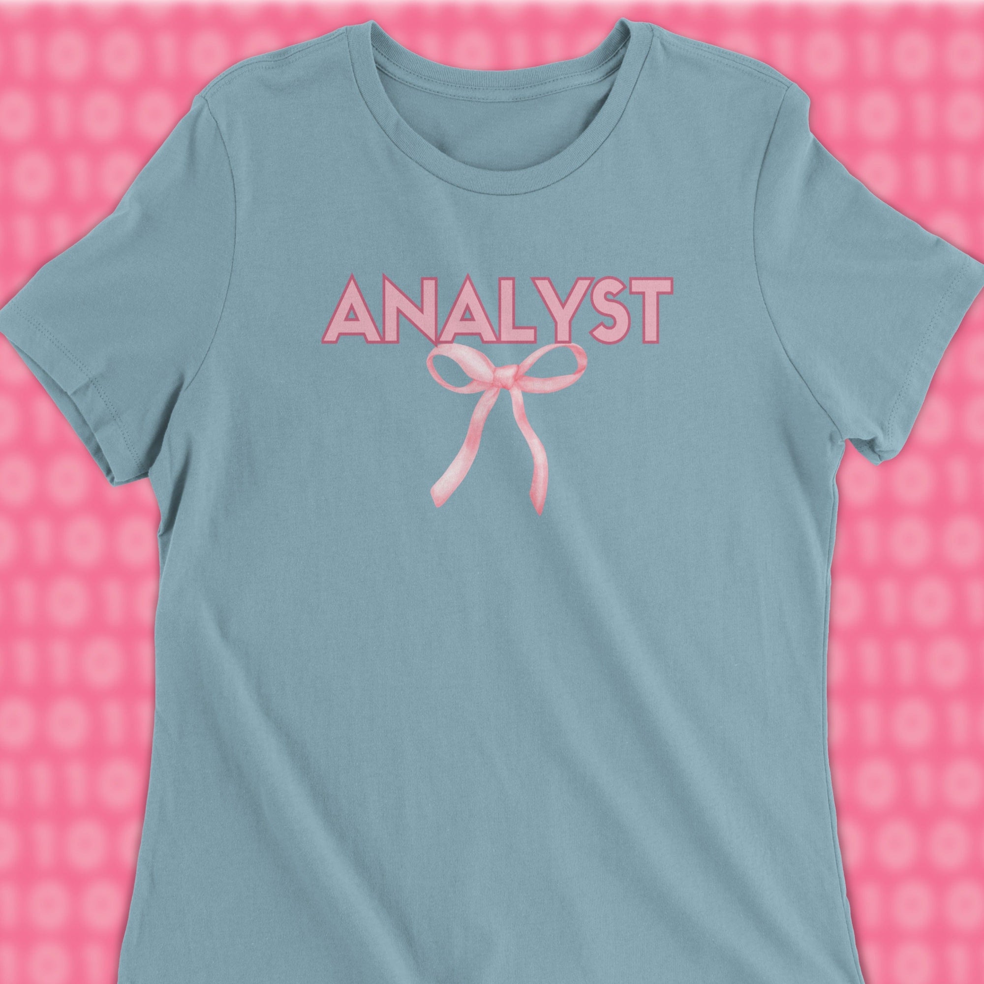 analyst ribbon woman shirt
