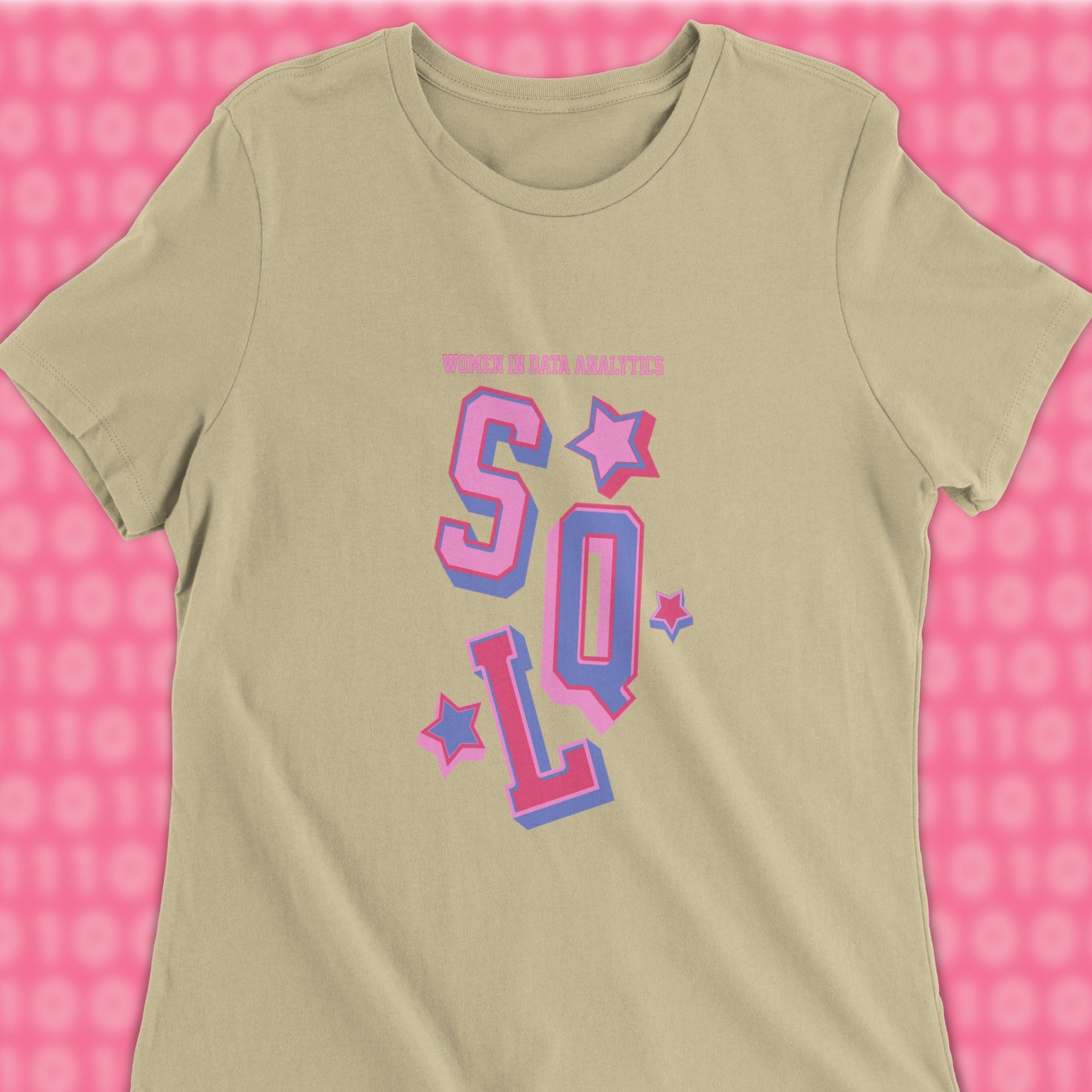 sql women in data analytics woman shirt