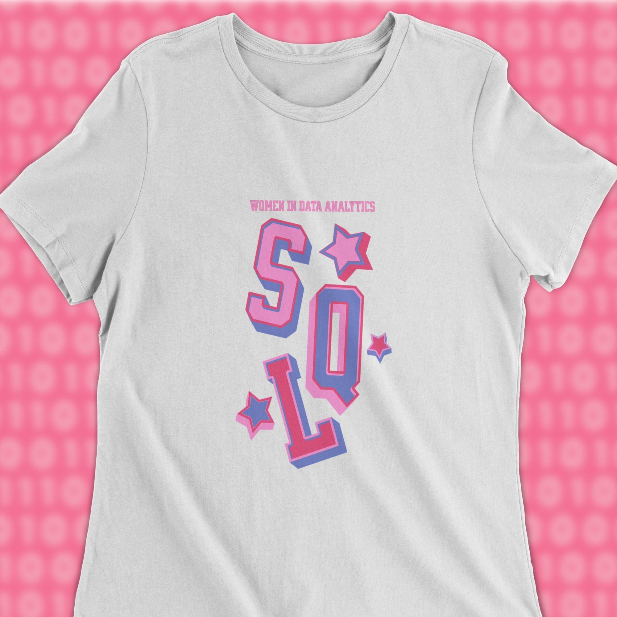 sql women in data analytics woman shirt