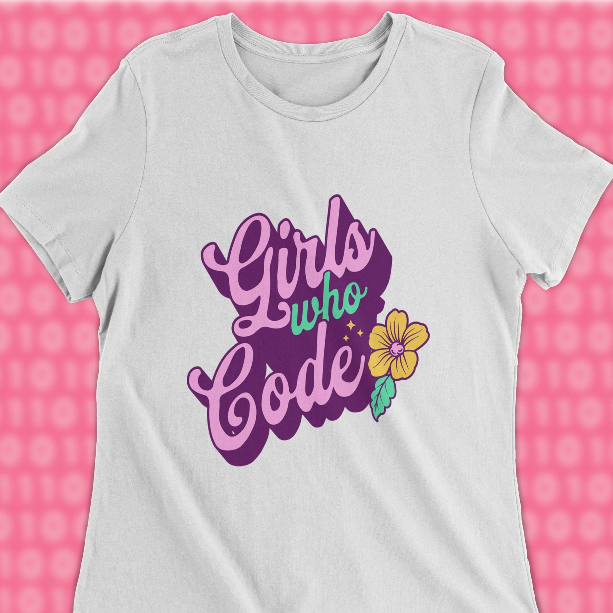 girls who code hawaiian woman shirt