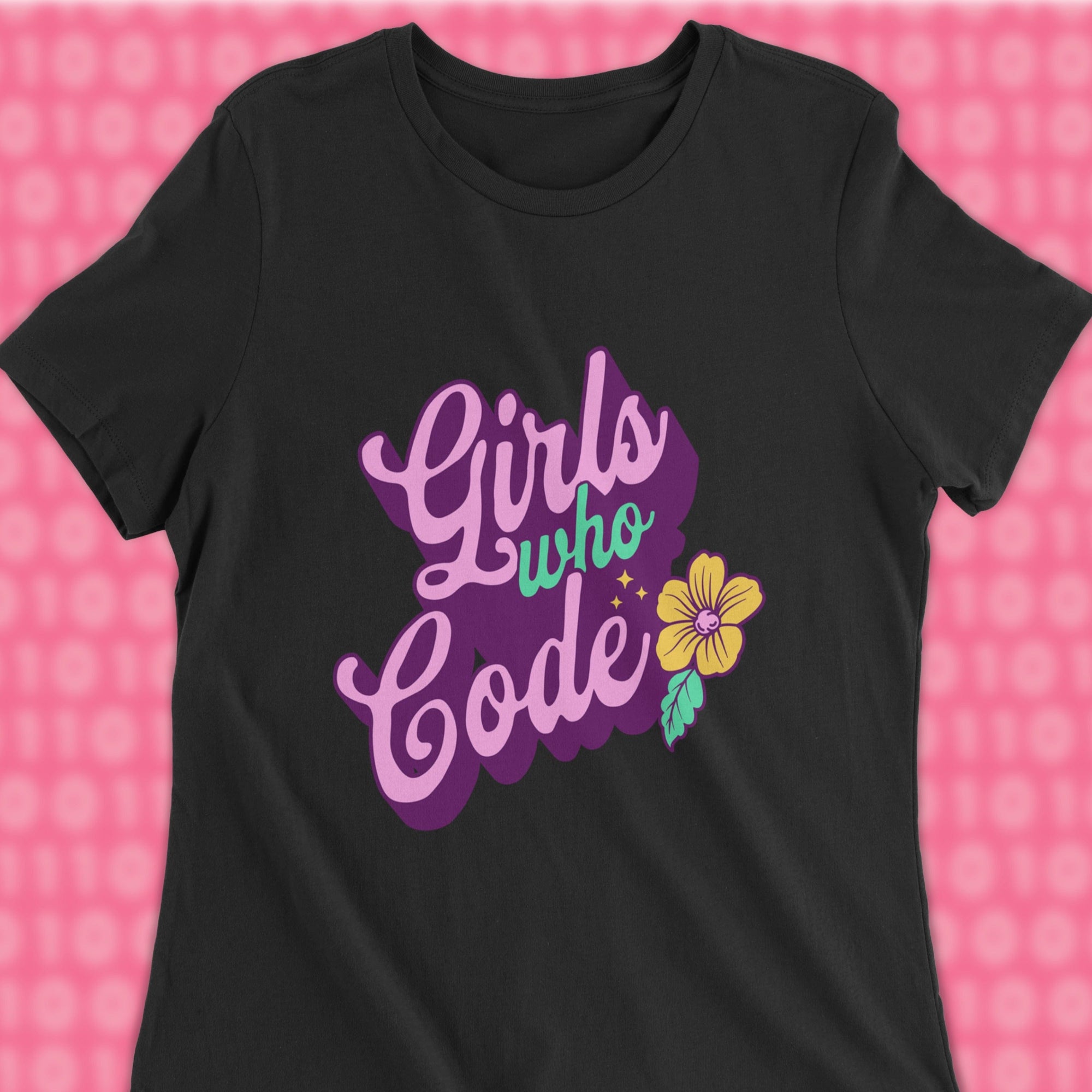 girls who code hawaiian woman shirt