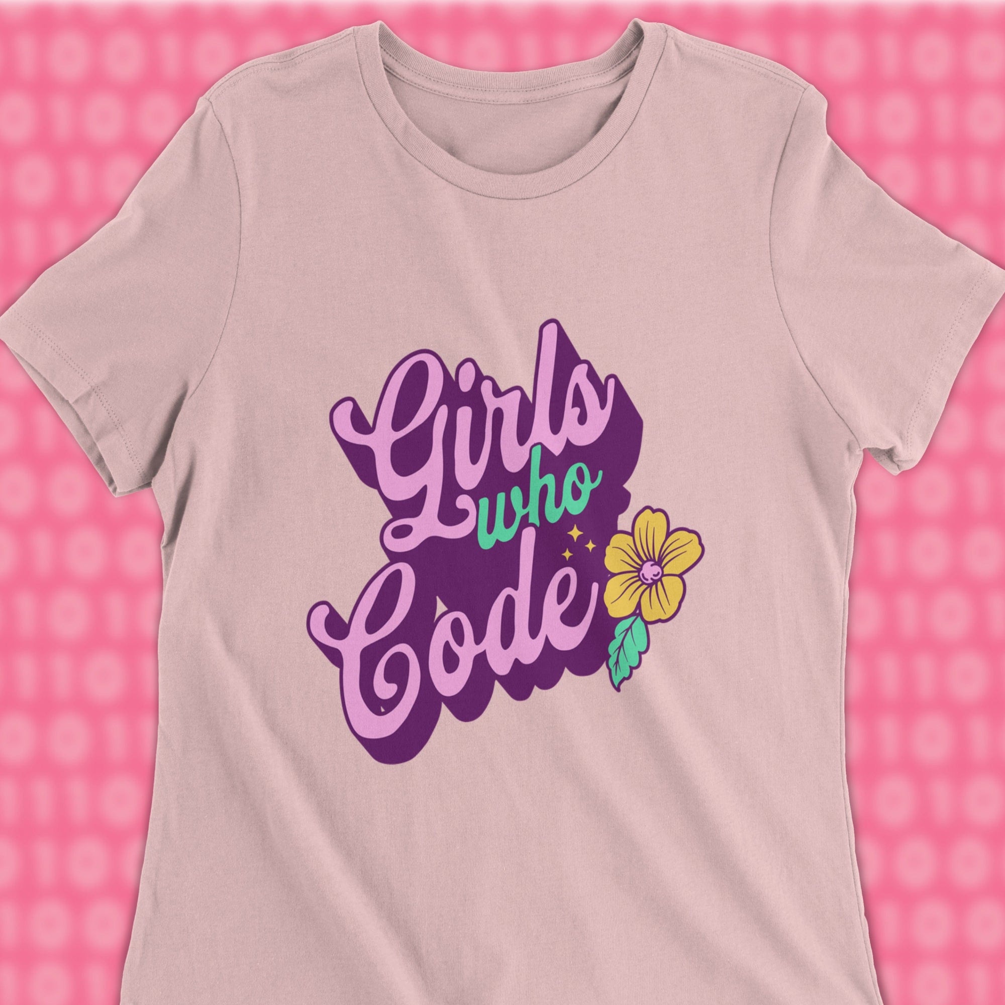 girls who code hawaiian woman shirt