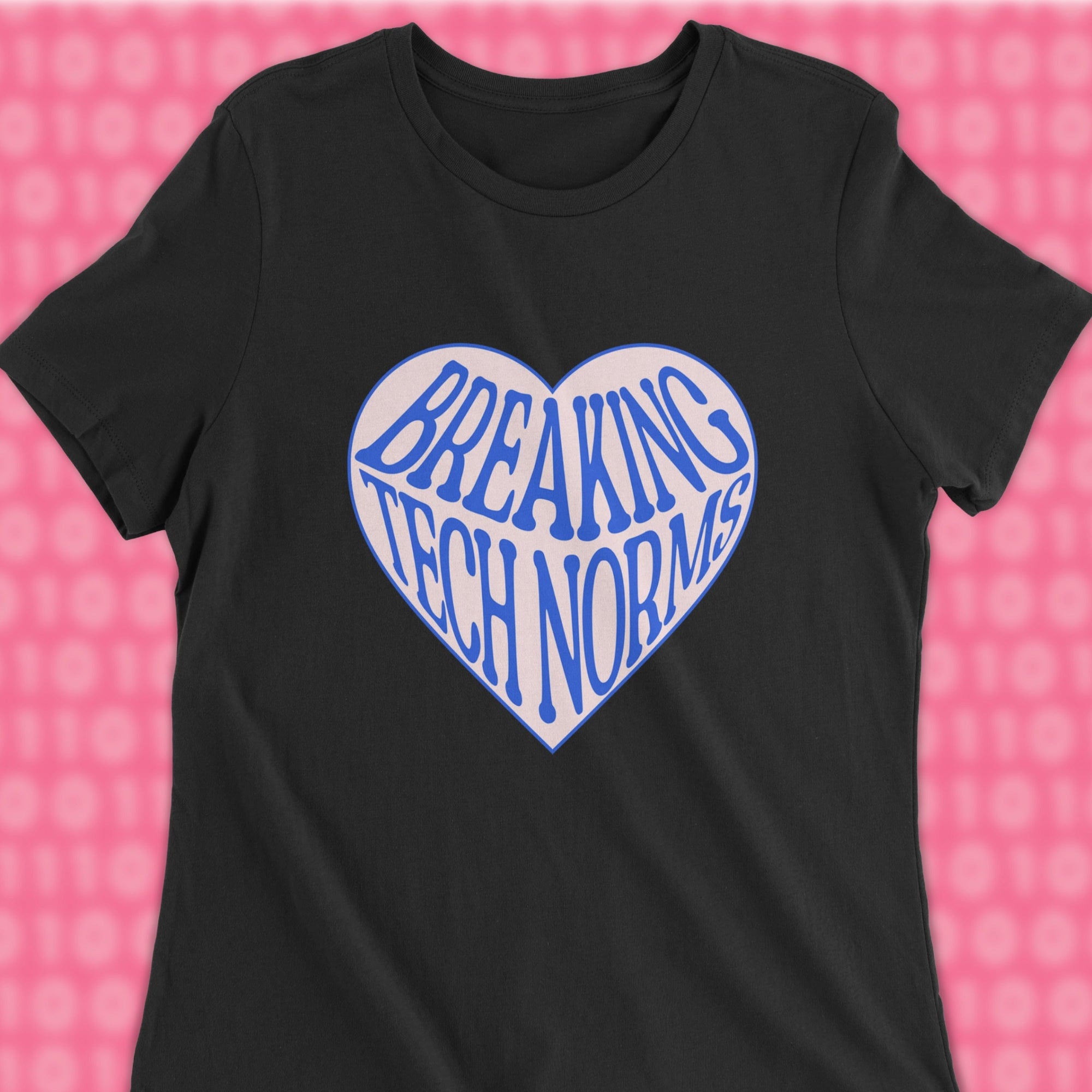 heart breaking norms woman shirt