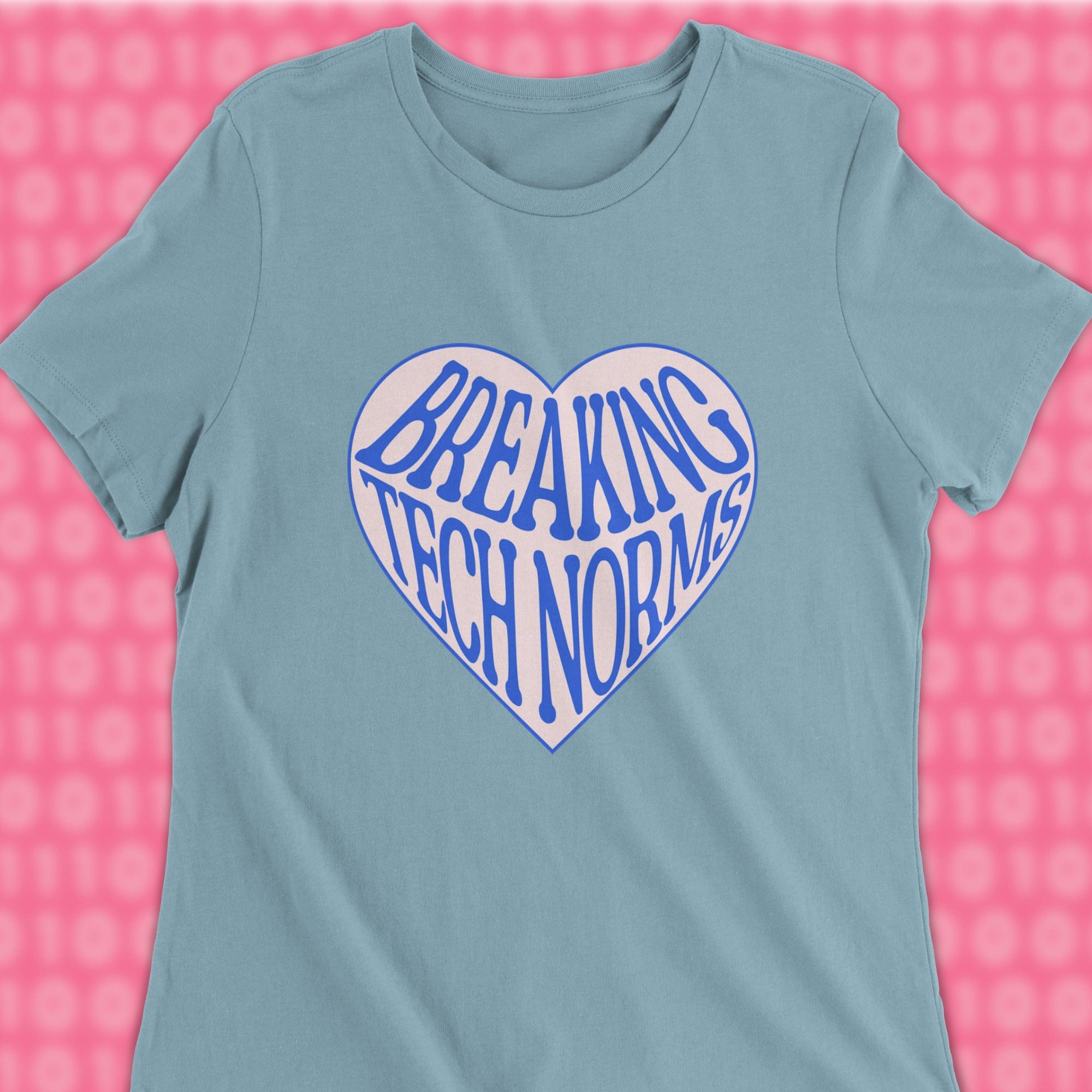 heart breaking norms woman shirt