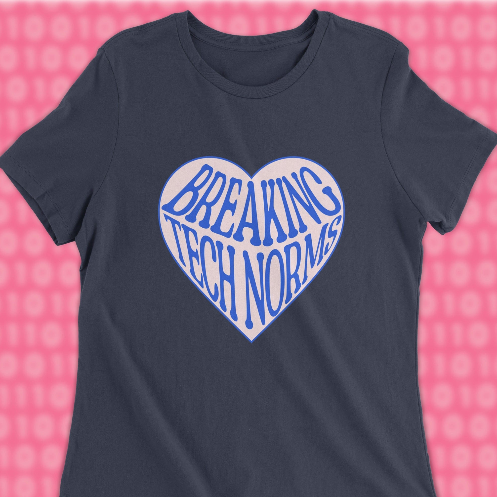 heart breaking norms woman shirt