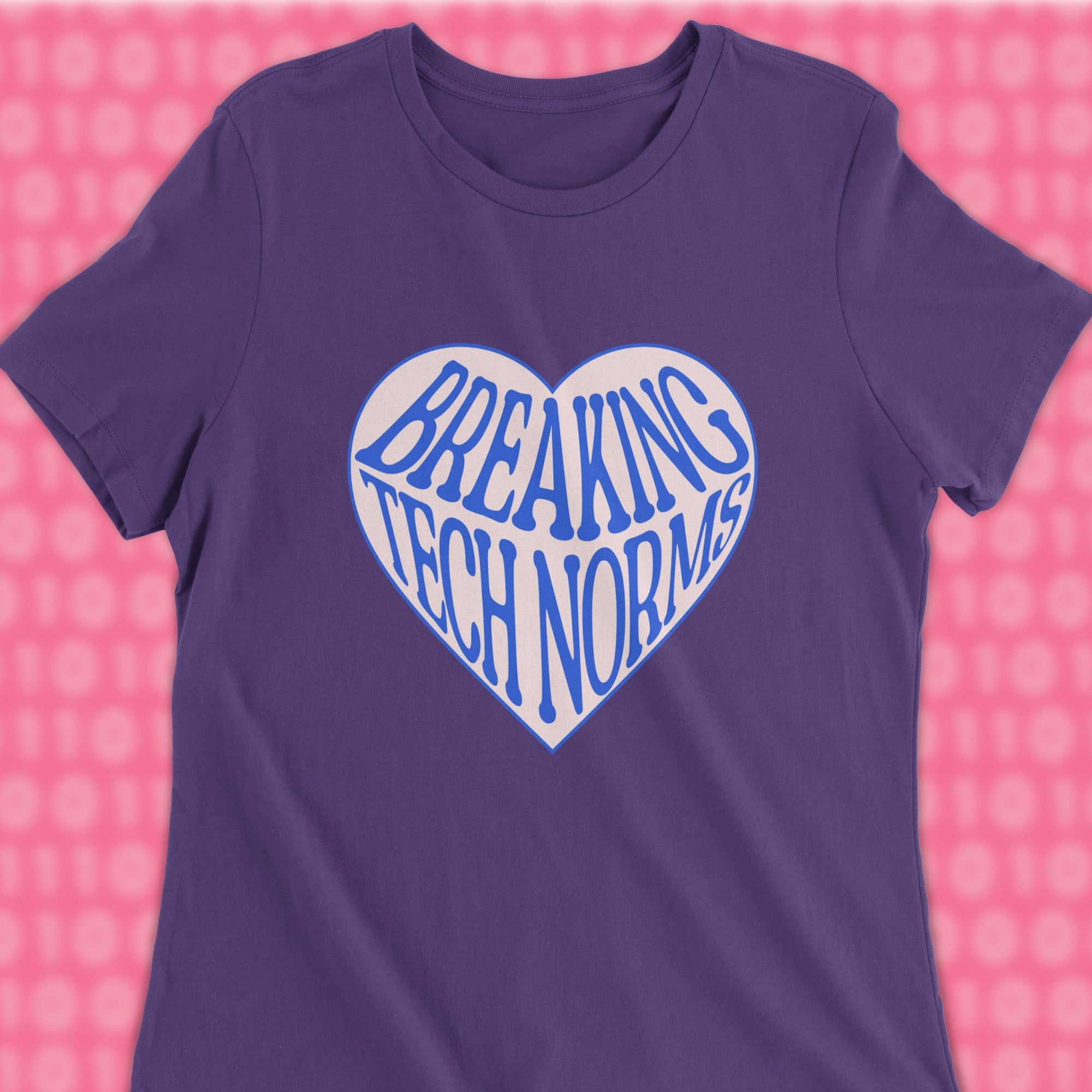 heart breaking norms woman shirt