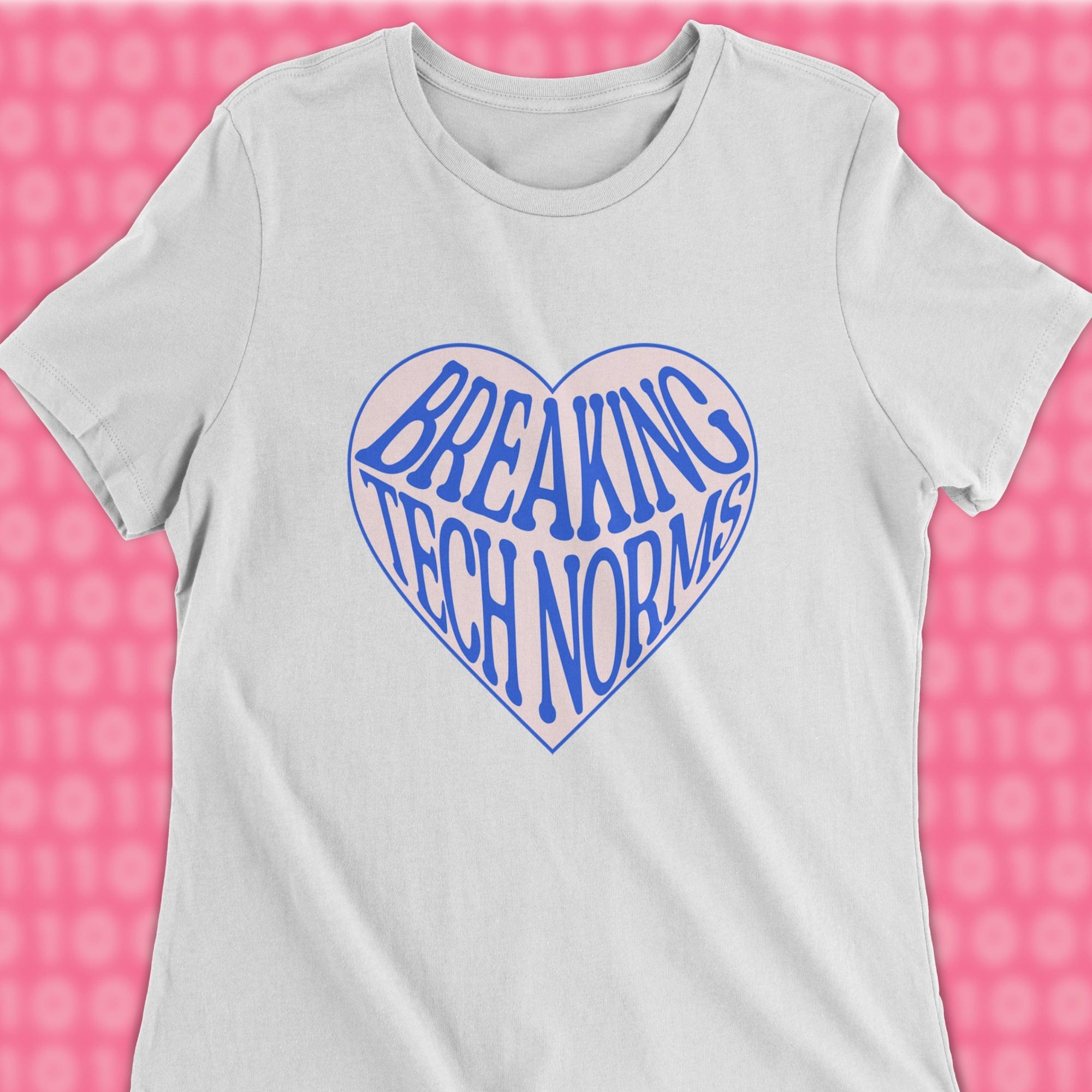 heart breaking norms woman shirt
