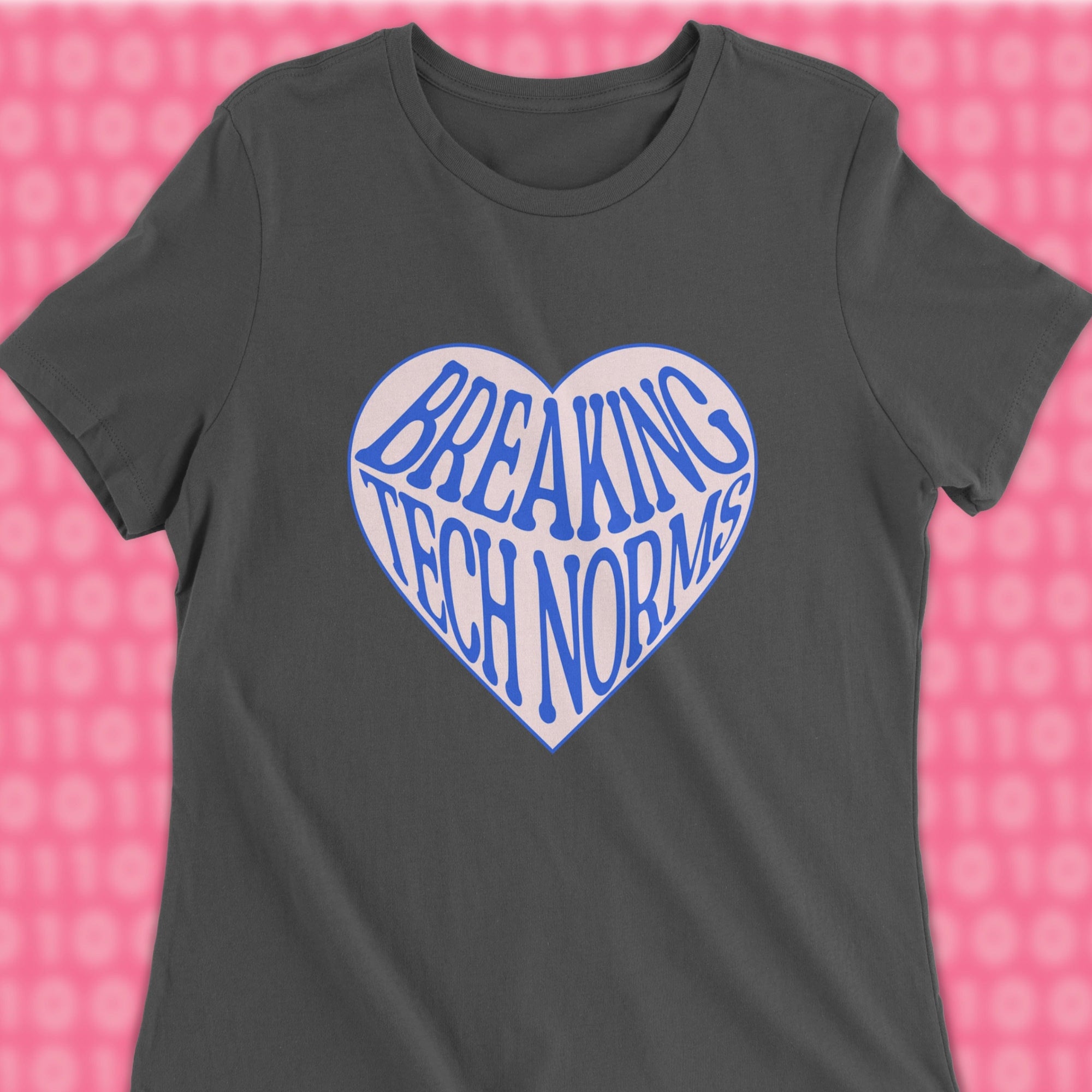 heart breaking norms woman shirt