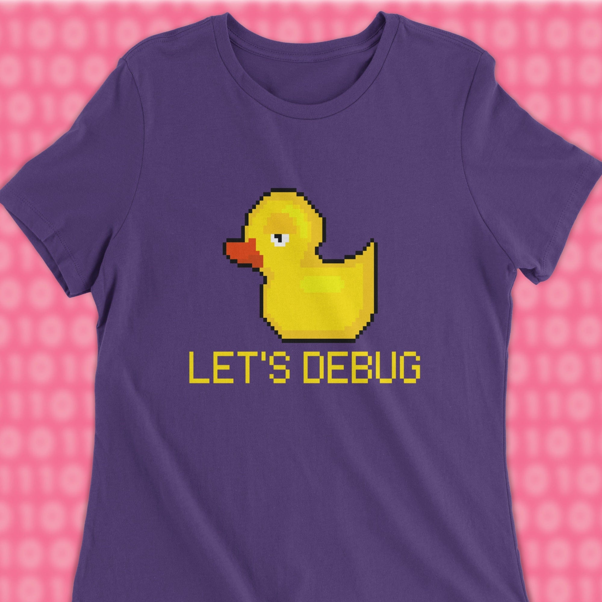 lets debug duck woman shirt