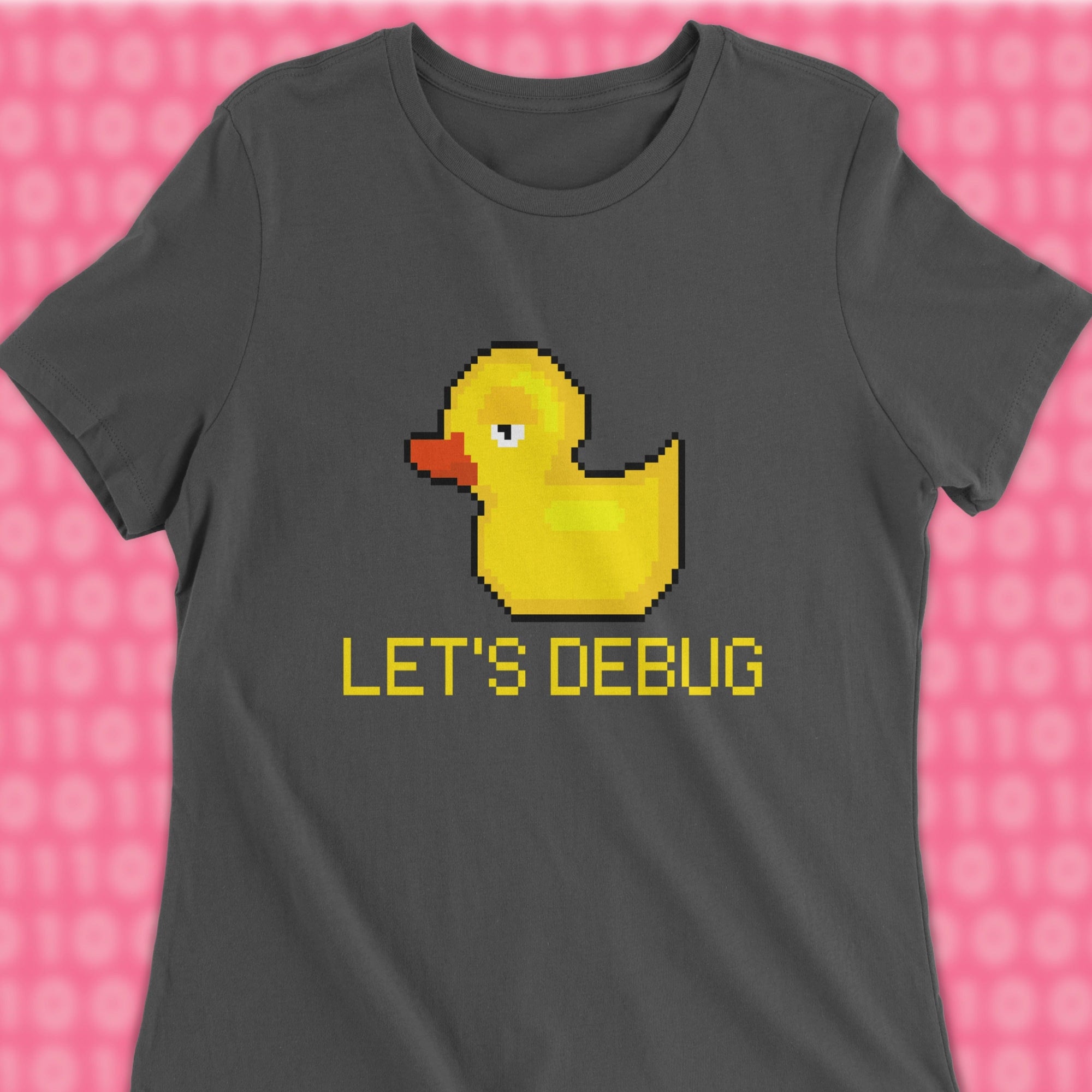 lets debug duck woman shirt