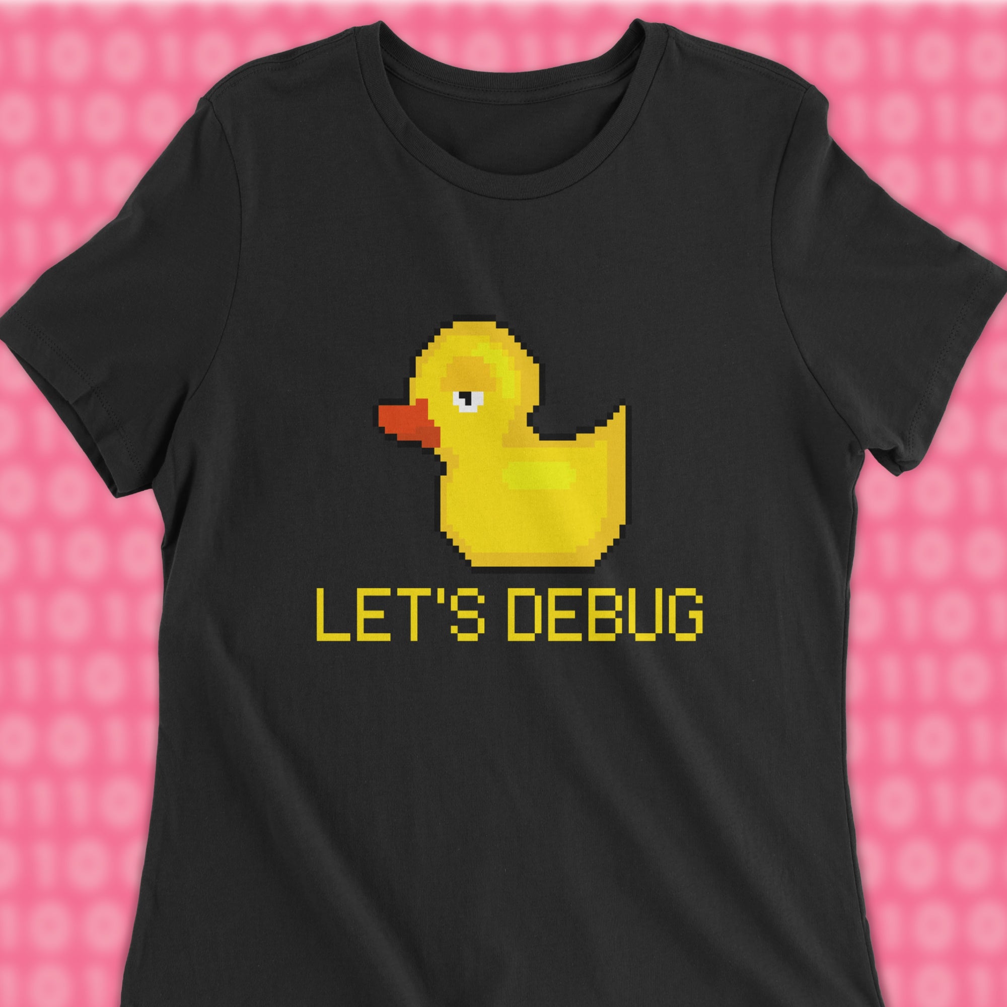 lets debug duck woman shirt