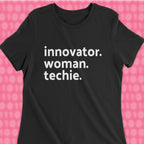 innovator woman techie woman shirt