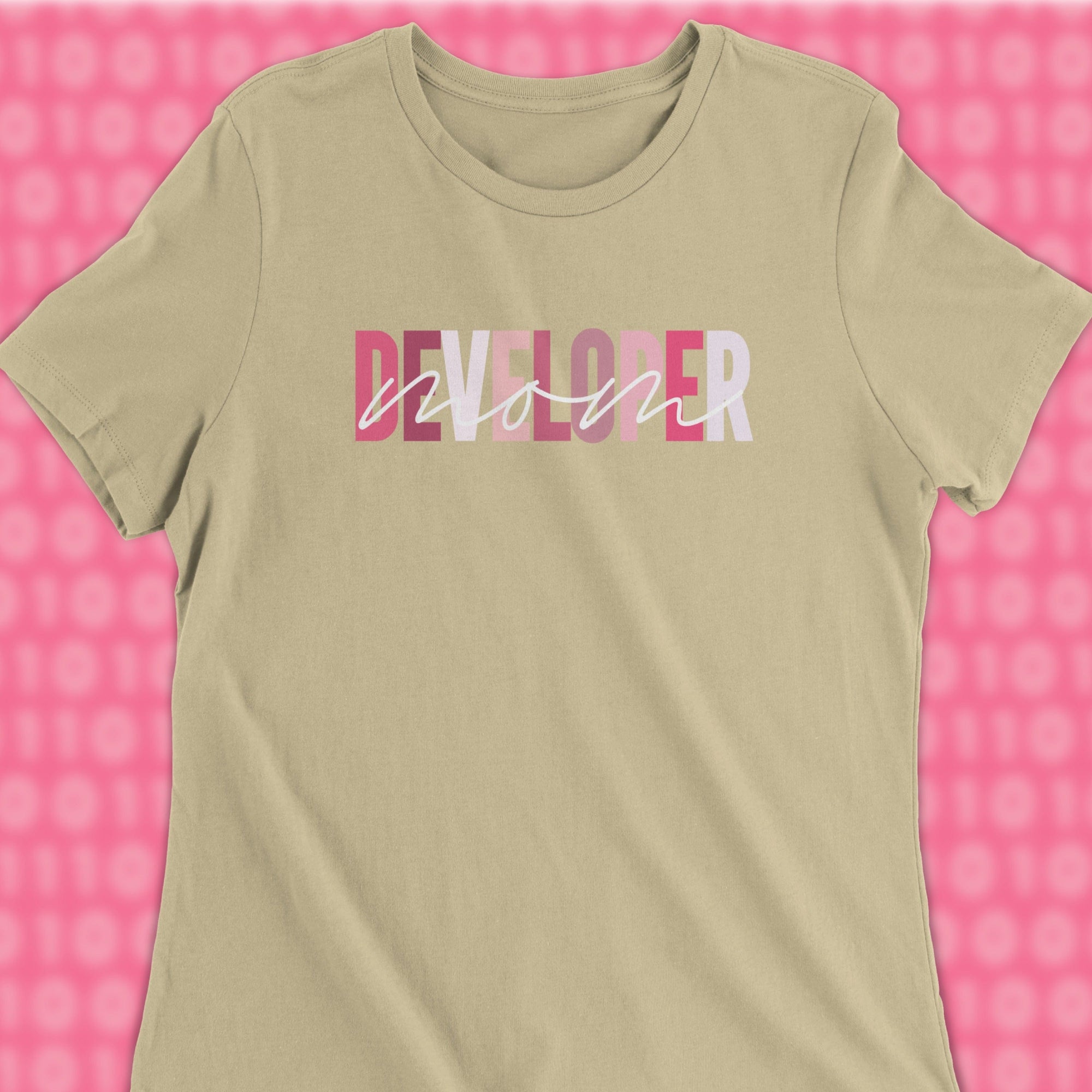 developer mom woman shirt