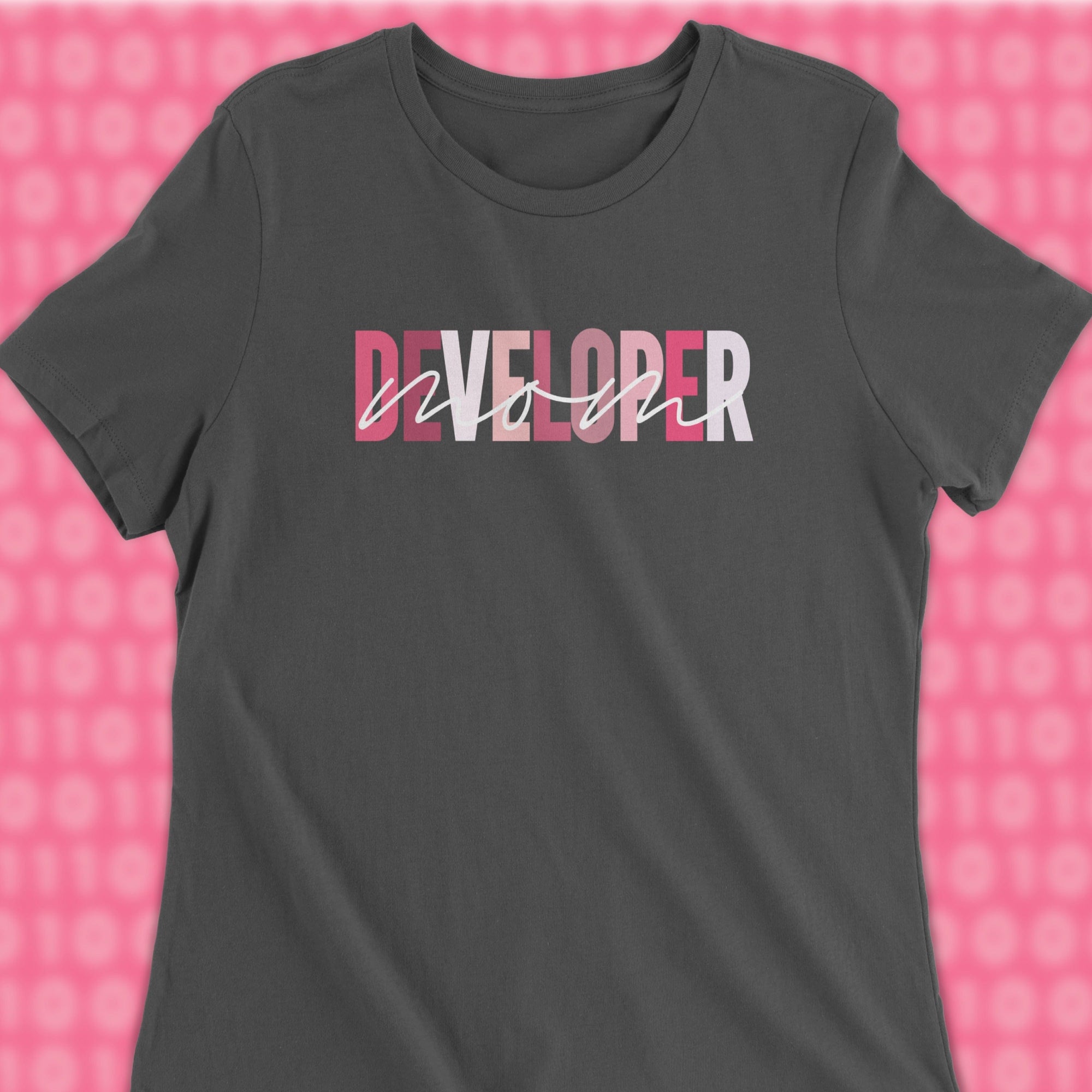 developer mom woman shirt
