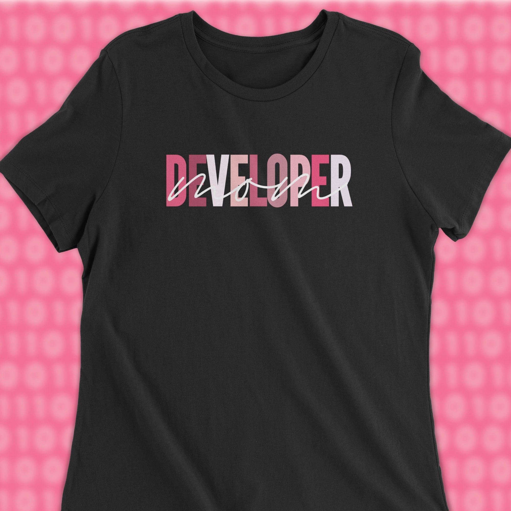developer mom woman shirt