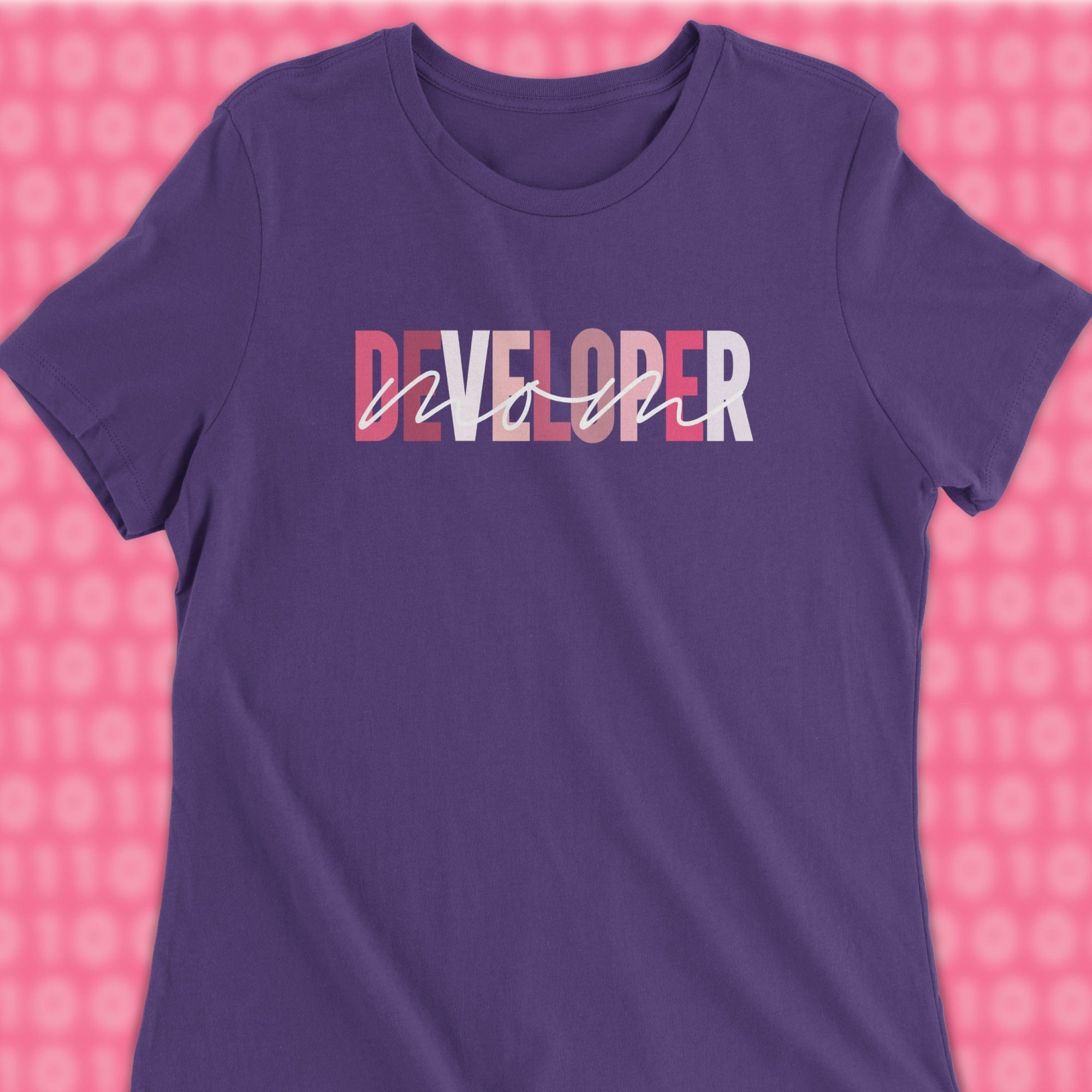 developer mom woman shirt