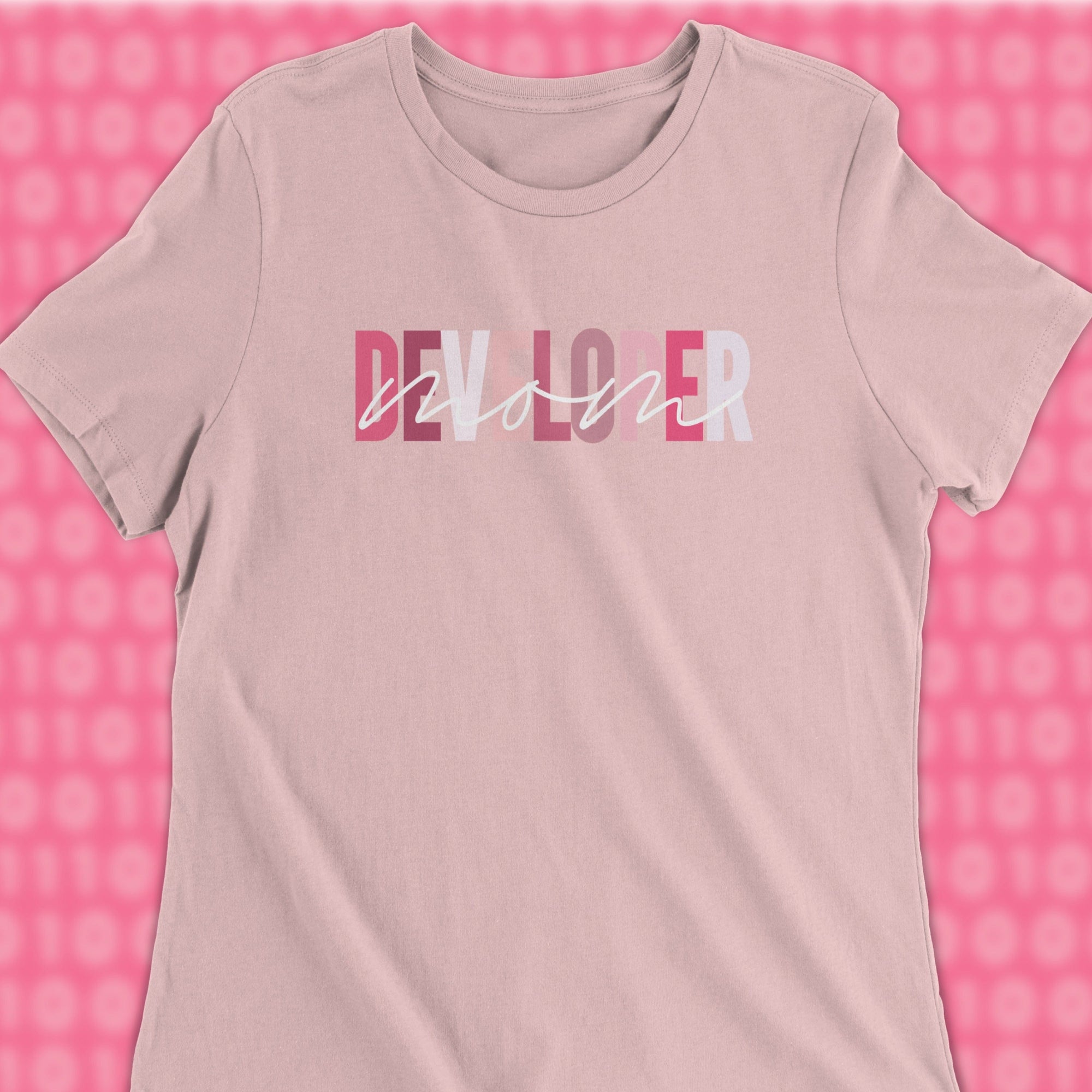 developer mom woman shirt