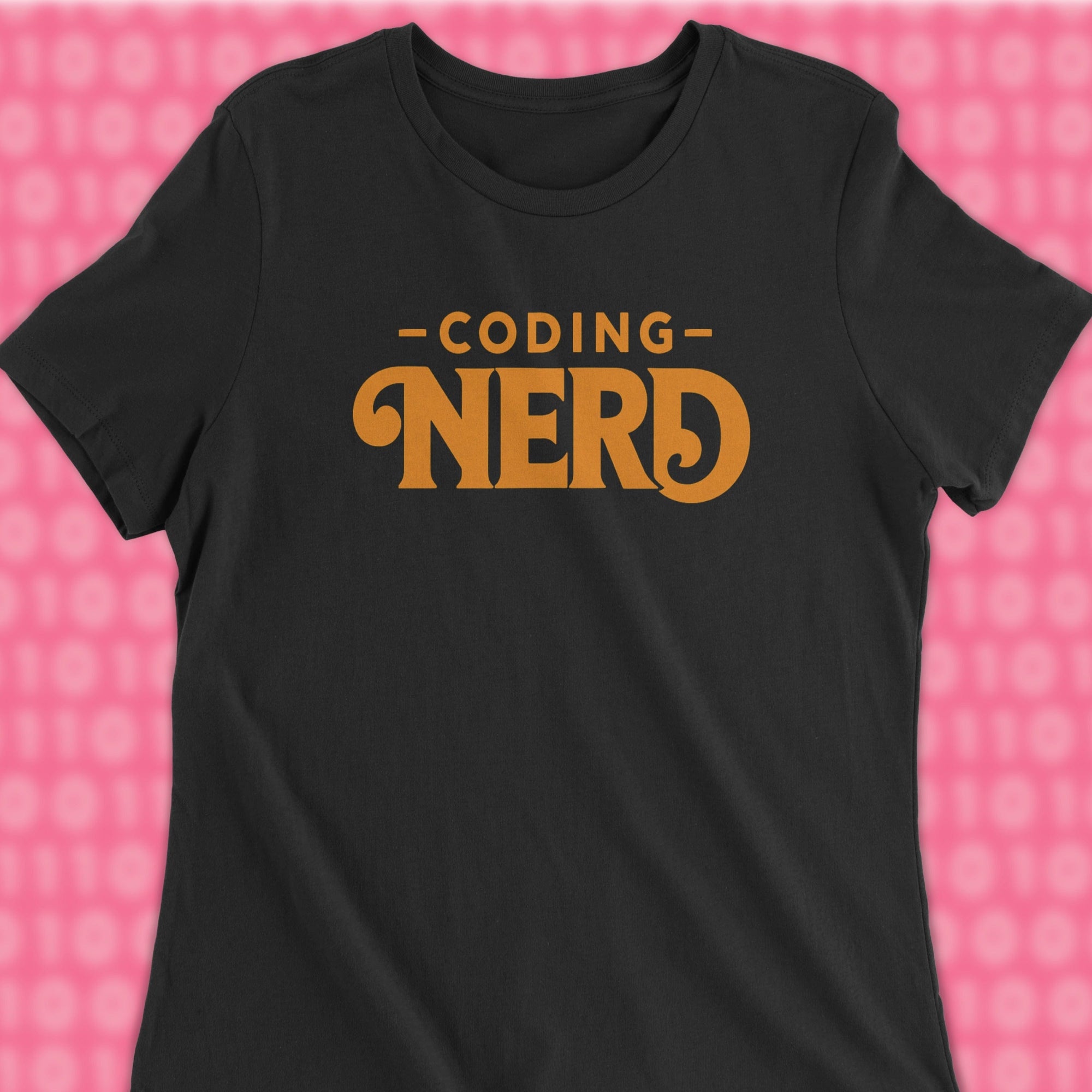 coding nerd woman shirt