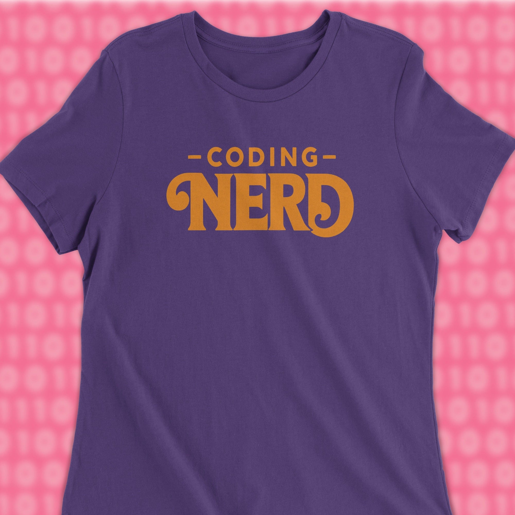 coding nerd woman shirt