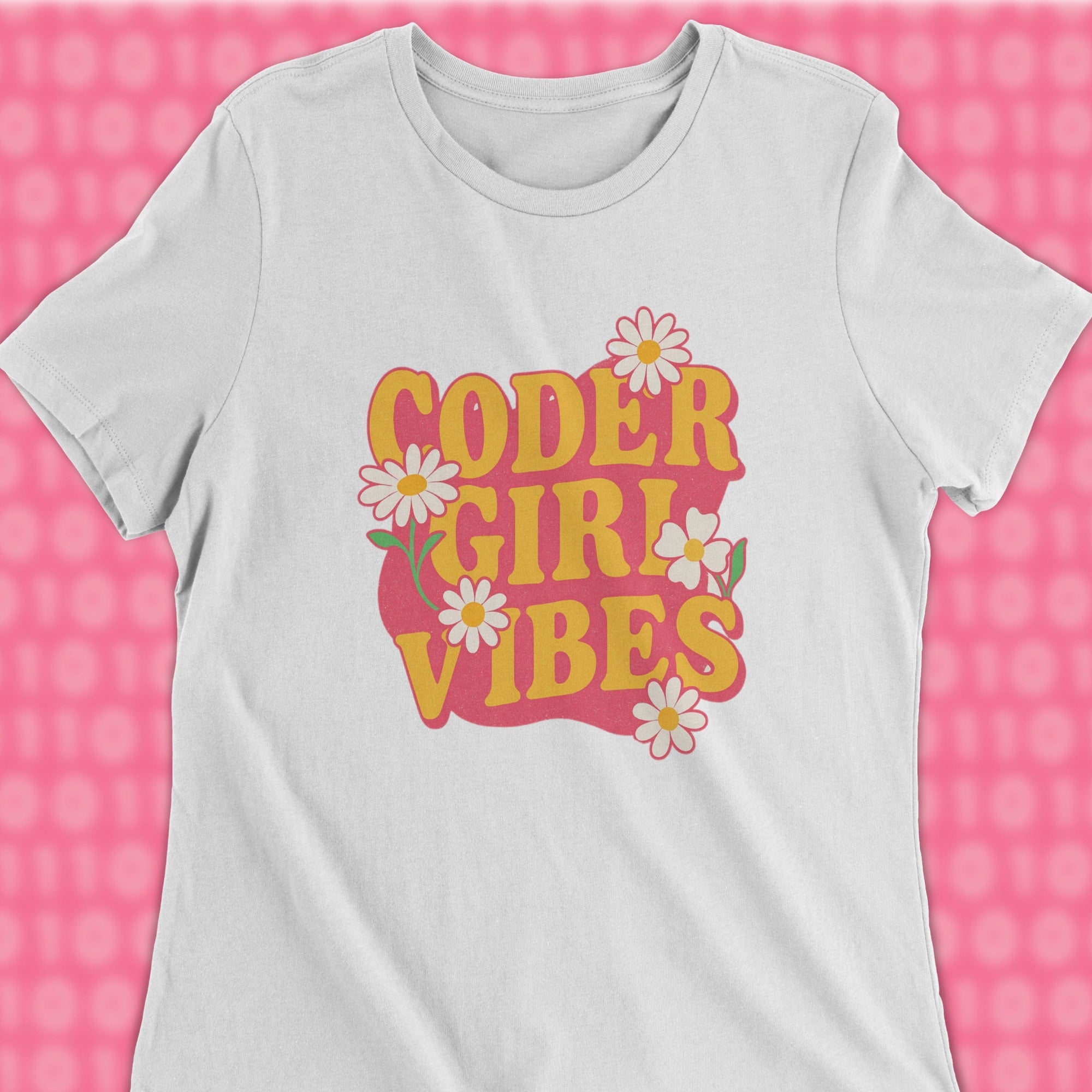 coder girl vibes woman shirt