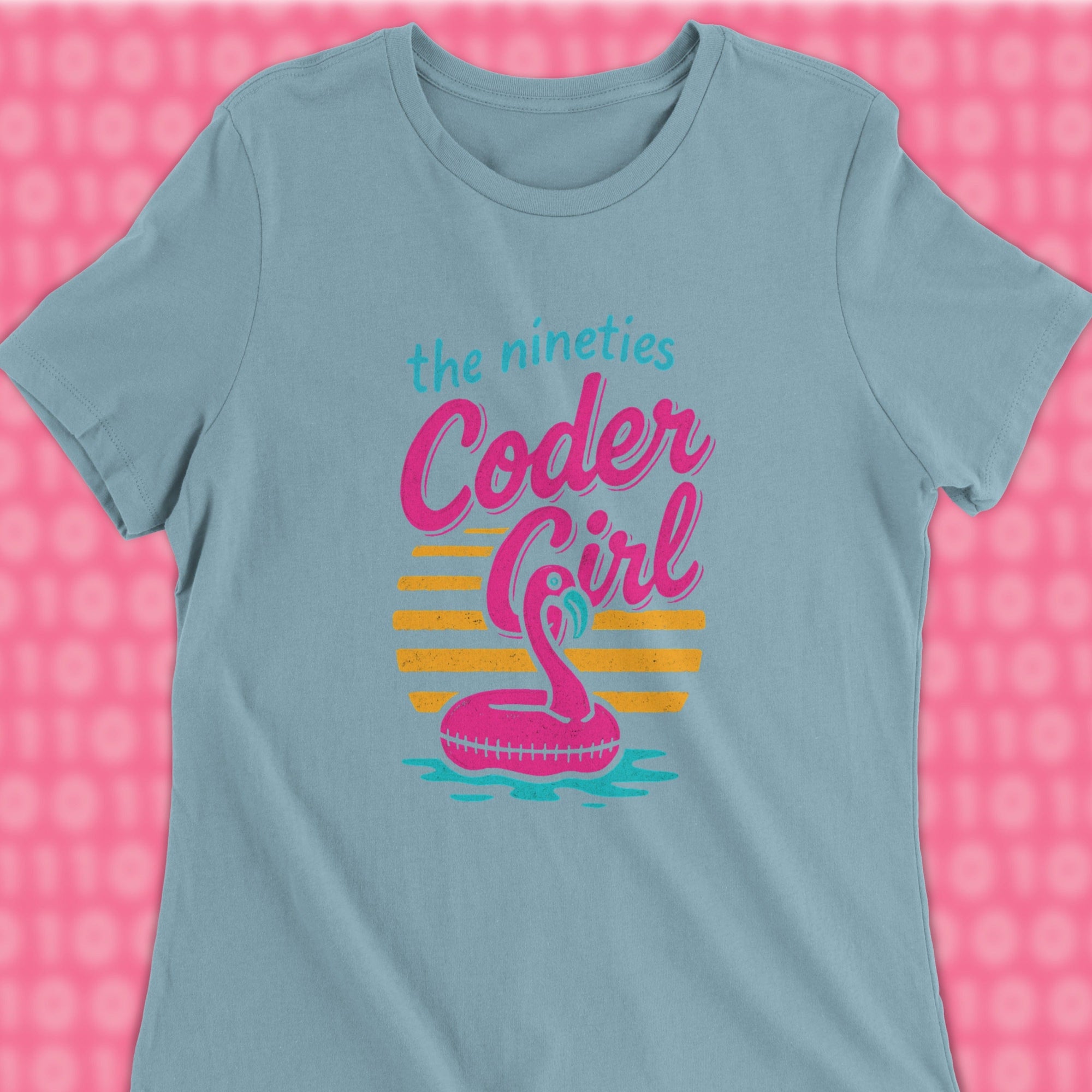 90s coder girl woman shirt