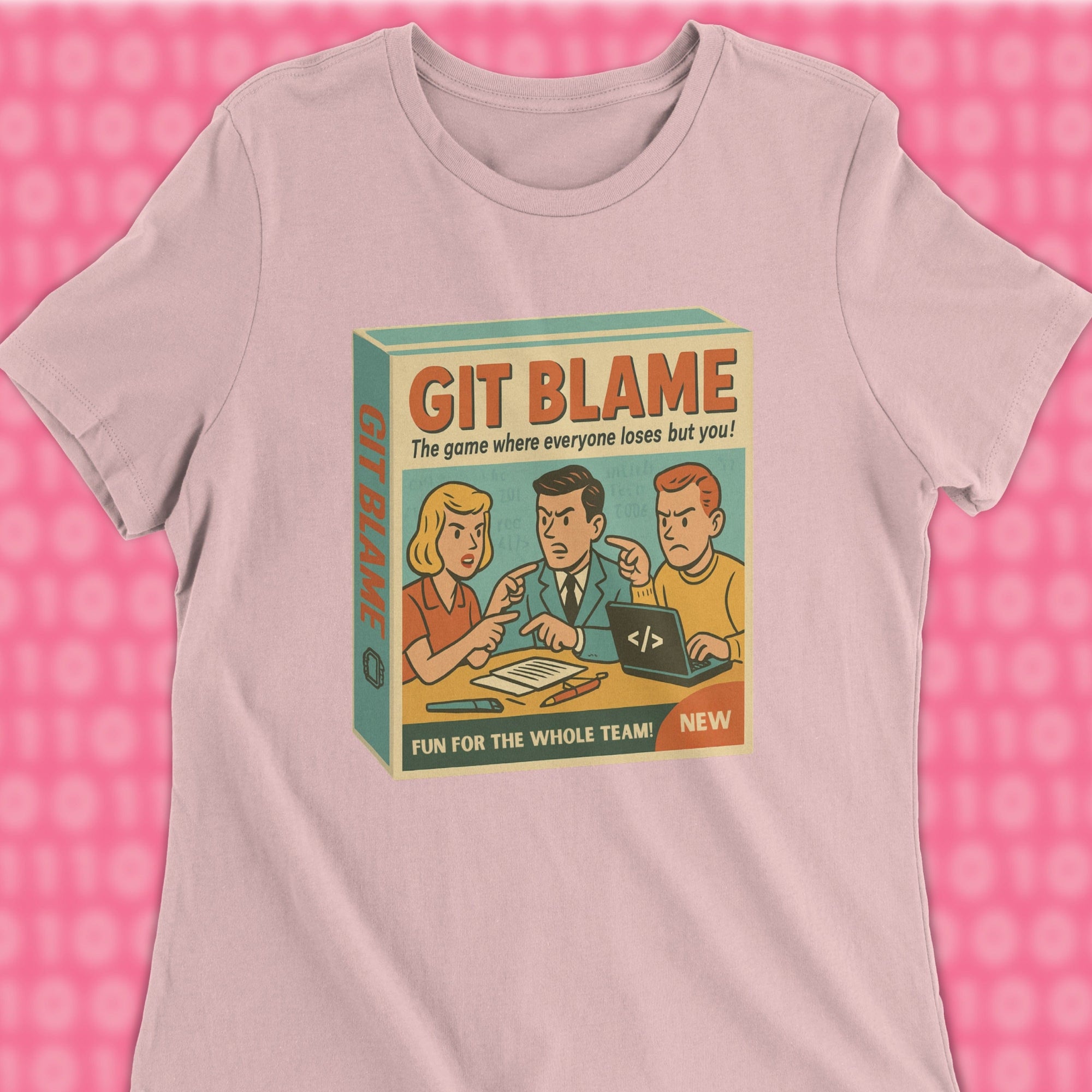 git blame game woman shirt