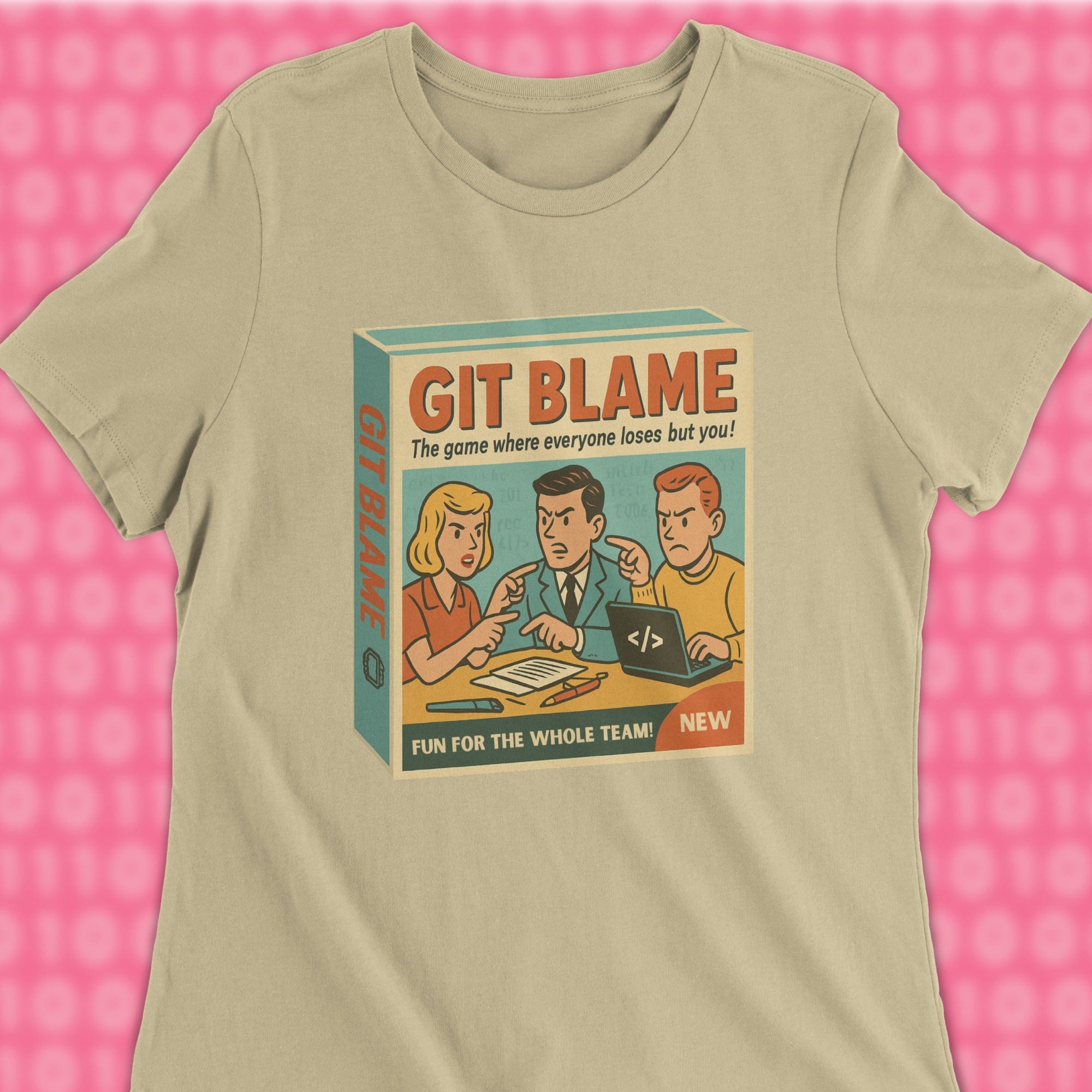 git blame game woman shirt