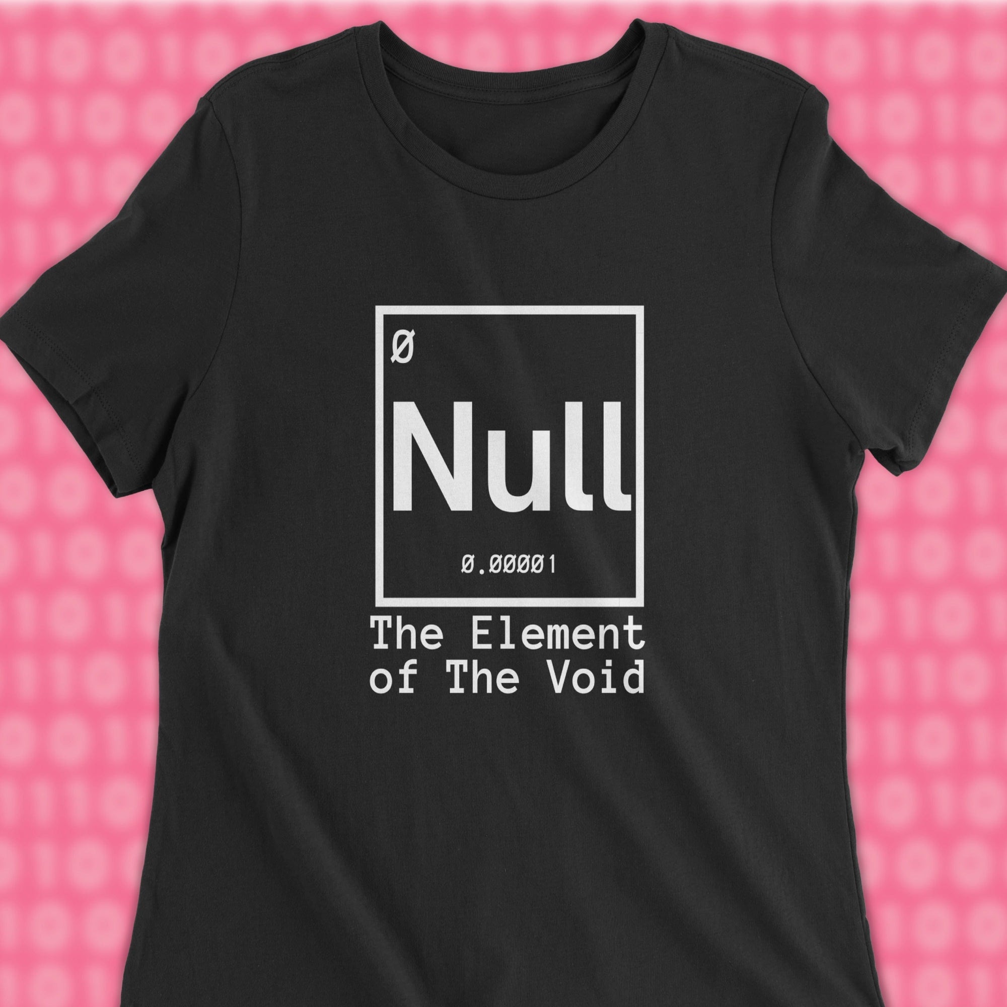 null the element of the void woman shirt