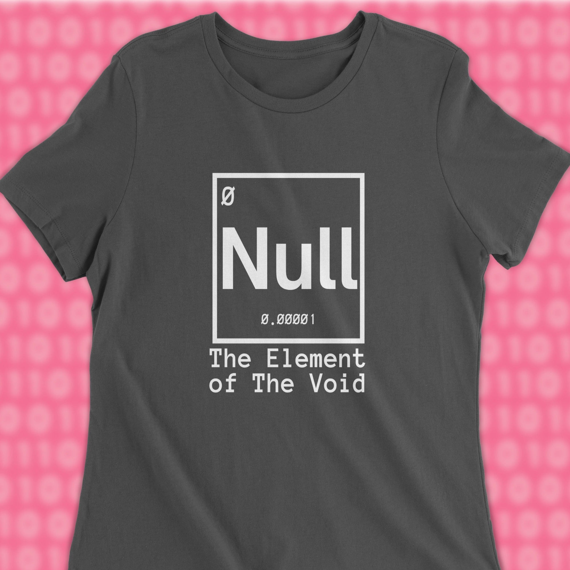 null the element of the void woman shirt