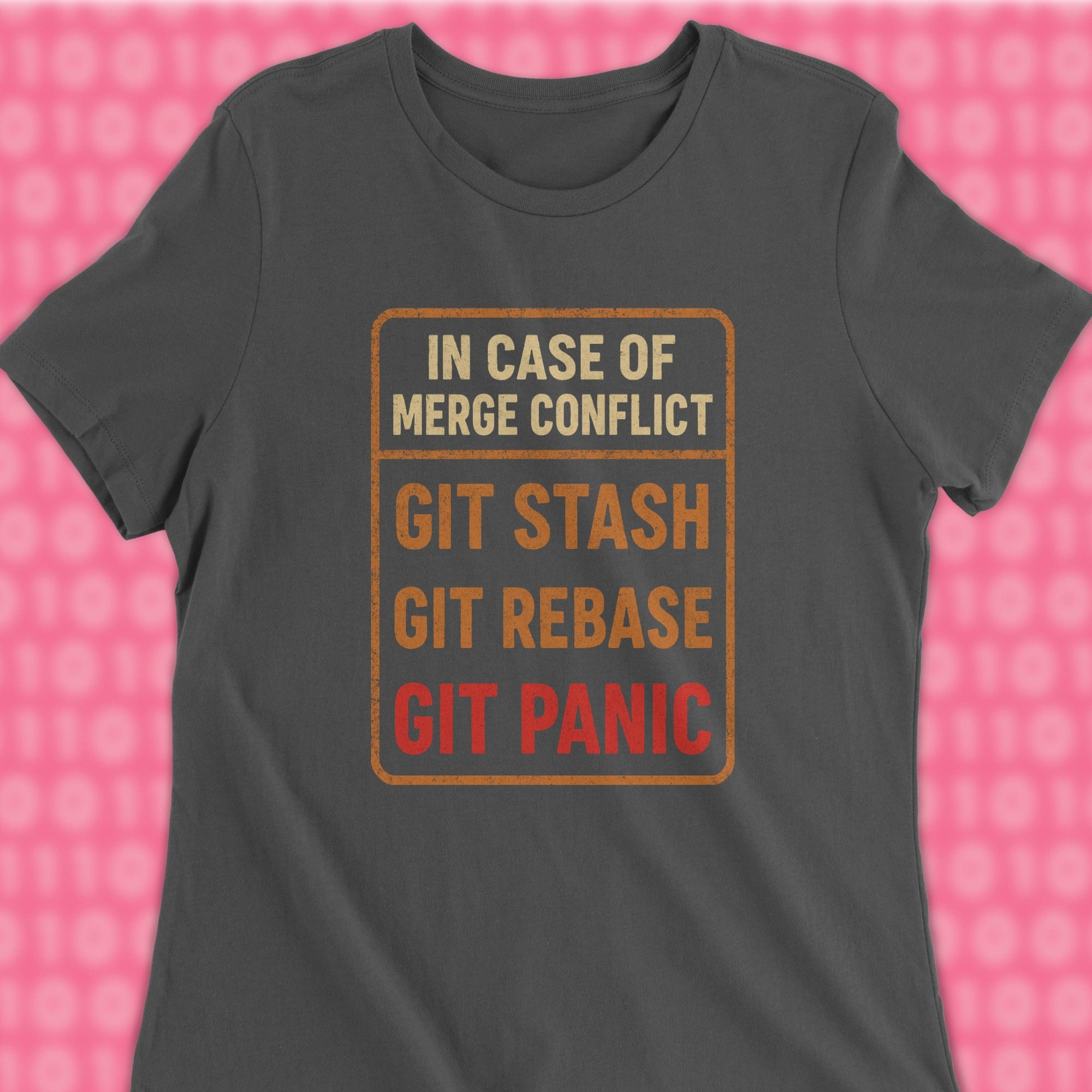 in case of merge conflict woman shirt