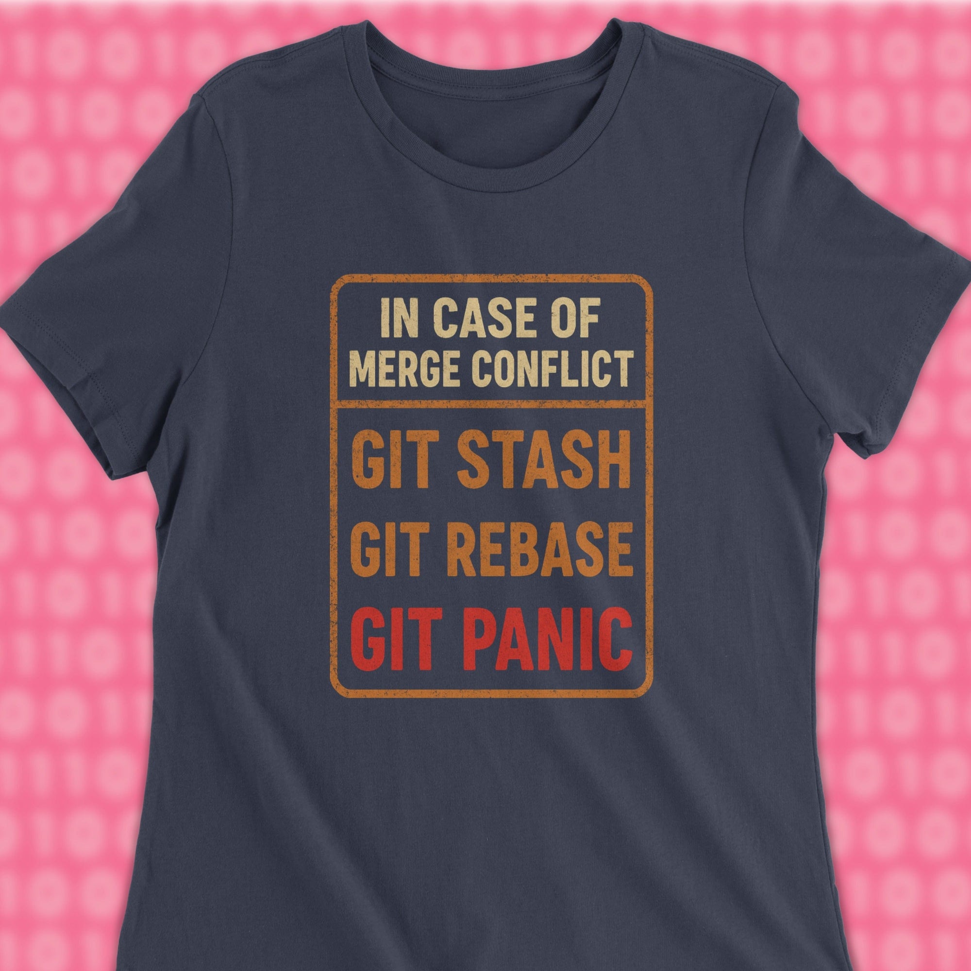 in case of merge conflict woman shirt