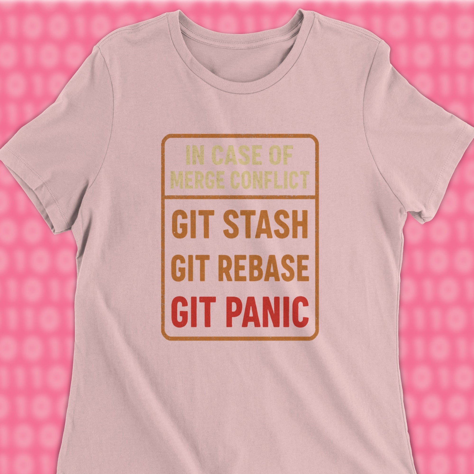 in case of merge conflict woman shirt